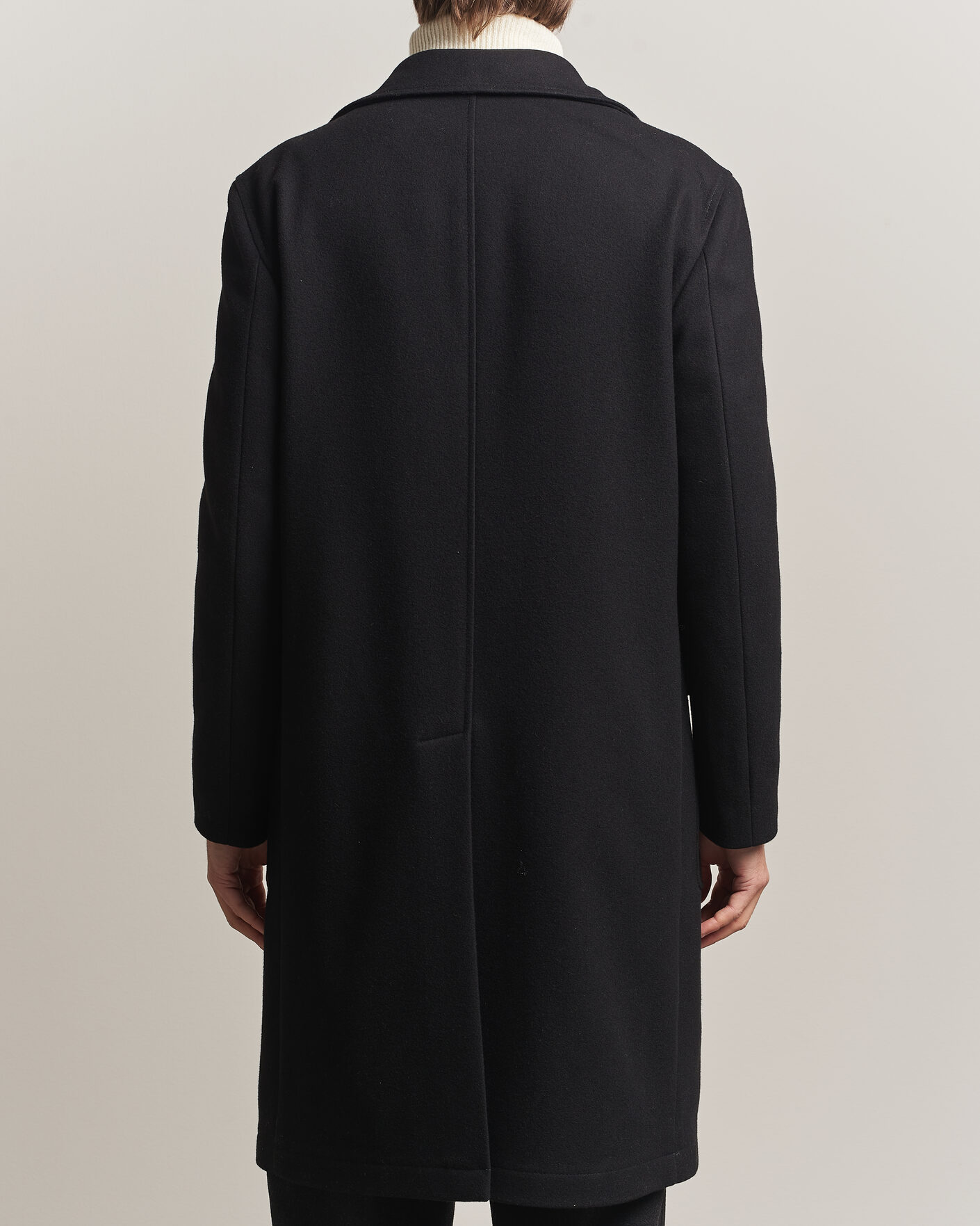 Hombres | Abrigos y chaquetas | L.B.M. 1911 | Double Breasted Wool/Cashmere Coat Black