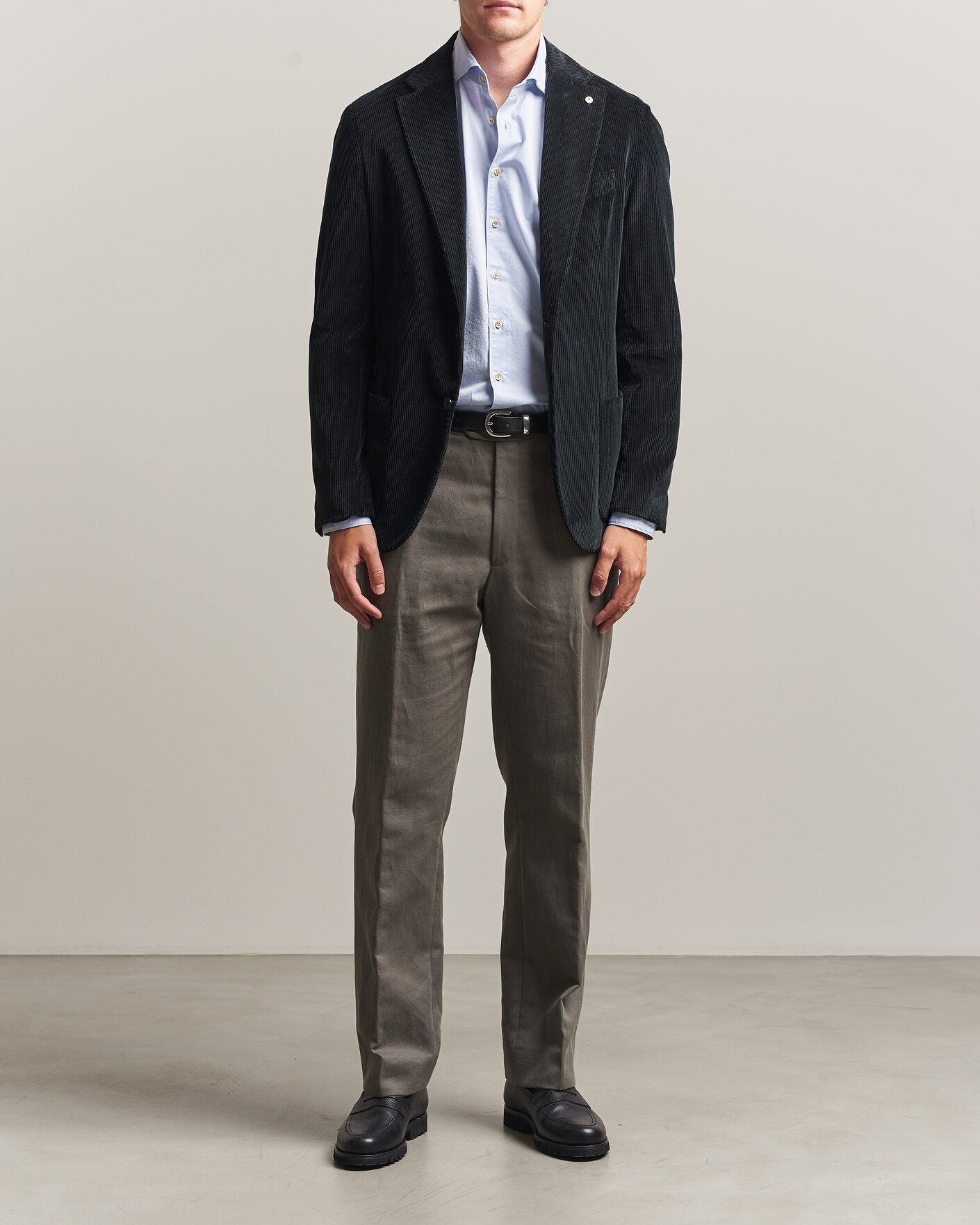 Hombres | Blazers | L.B.M. 1911 | Jack Corduroy Blazer Black