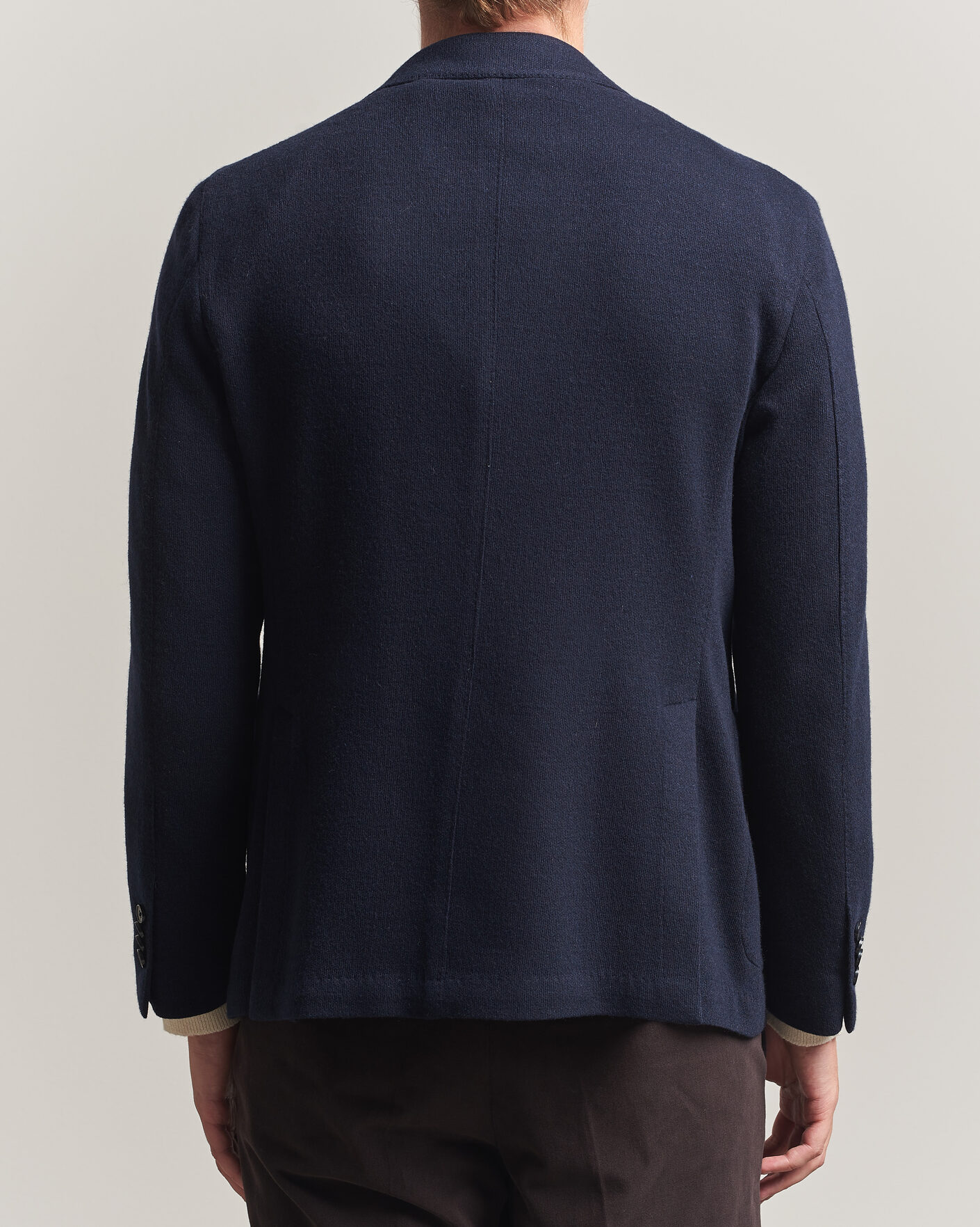 Hombres | Blazers | L.B.M. 1911 | Jack Knitted Cashmere Mix Blazer Navy