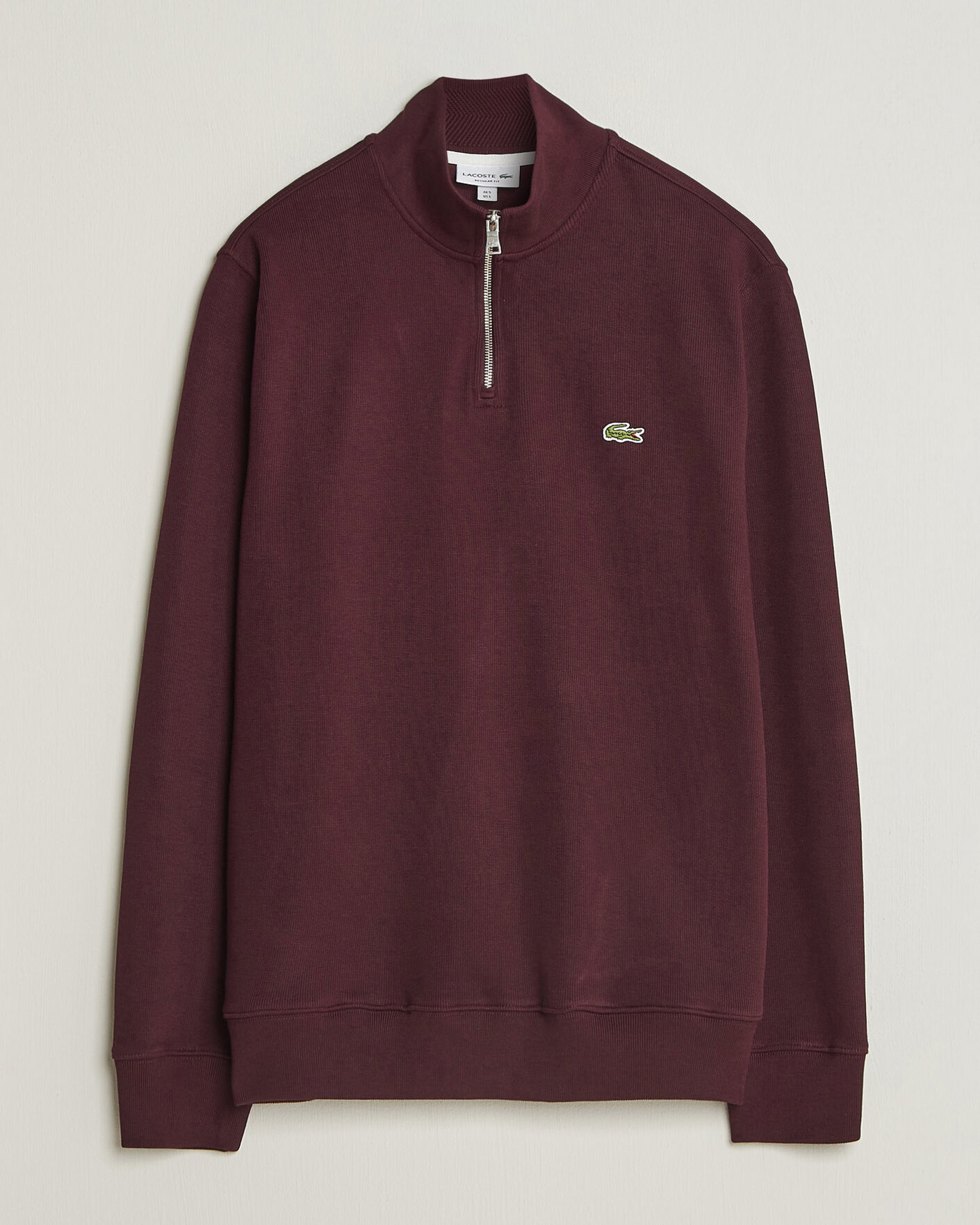 Hombres | Jerséis y prendas de punto | Lacoste | Rib Interlock Half Zip Oxalis