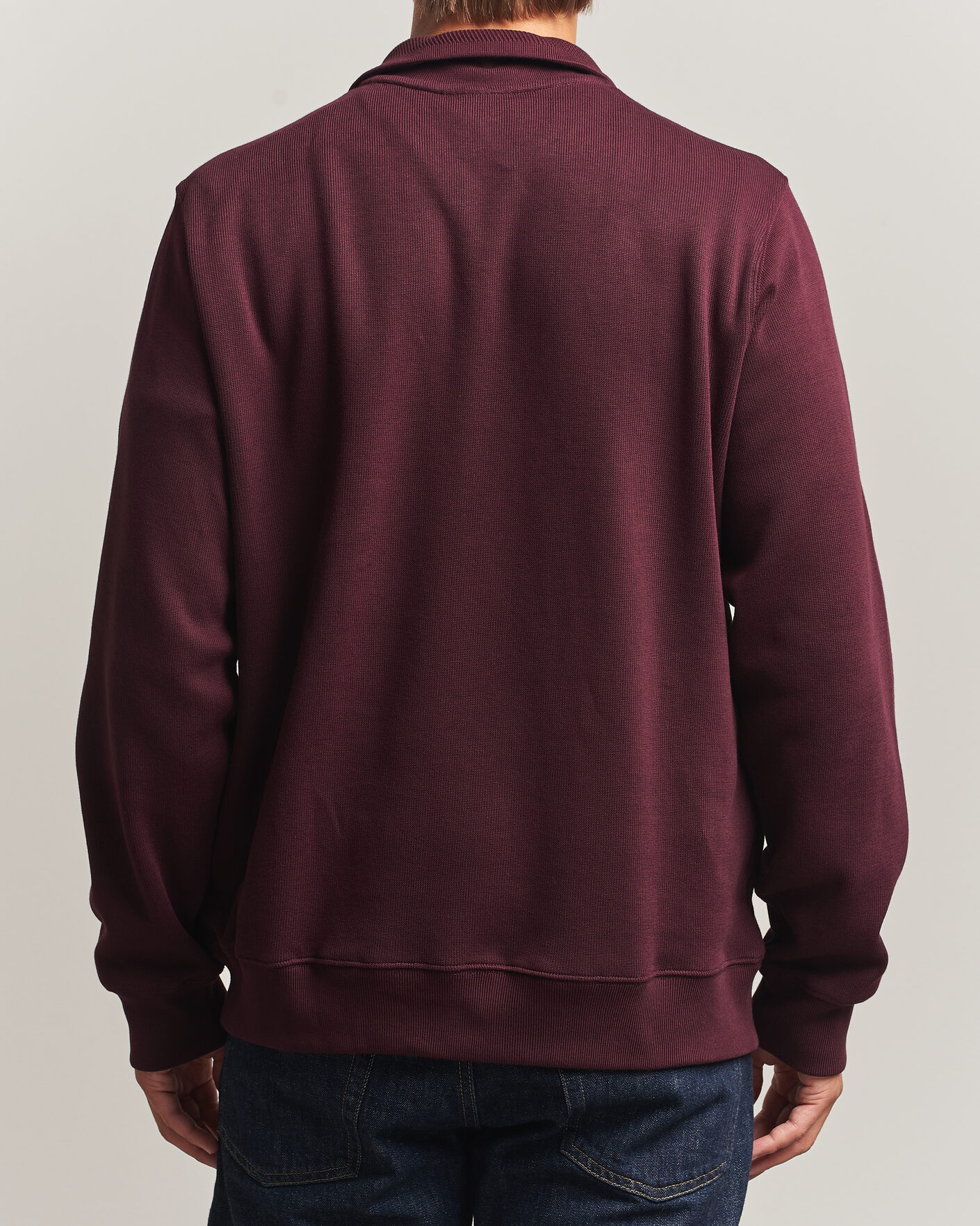 Hombres | Jerséis y prendas de punto | Lacoste | Rib Interlock Half Zip Oxalis