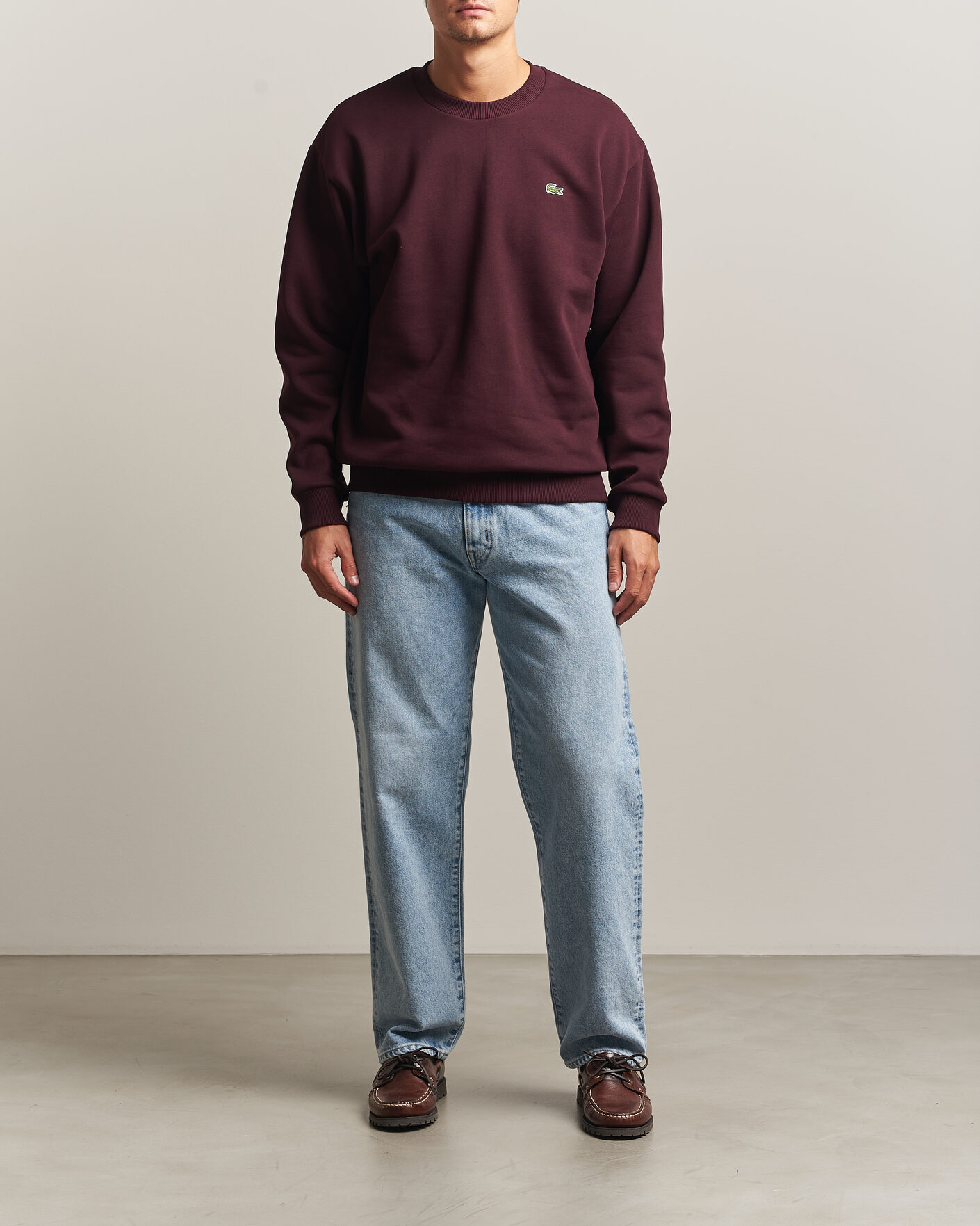 Hombres | Jerséis y prendas de punto | Lacoste | Crew Neck Sweatshirt Oxalis