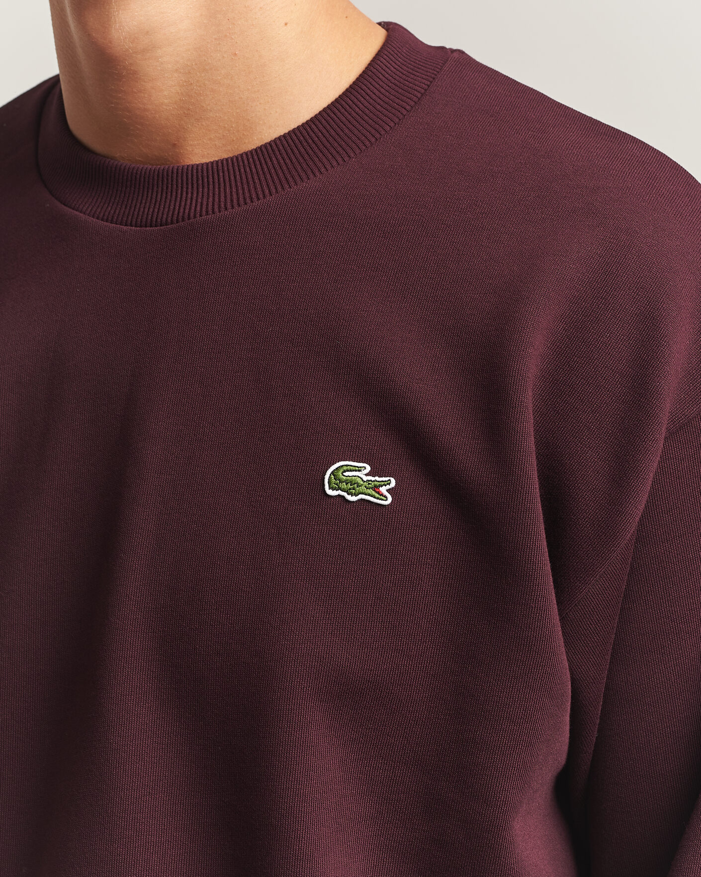 Hombres | Jerséis y prendas de punto | Lacoste | Crew Neck Sweatshirt Oxalis