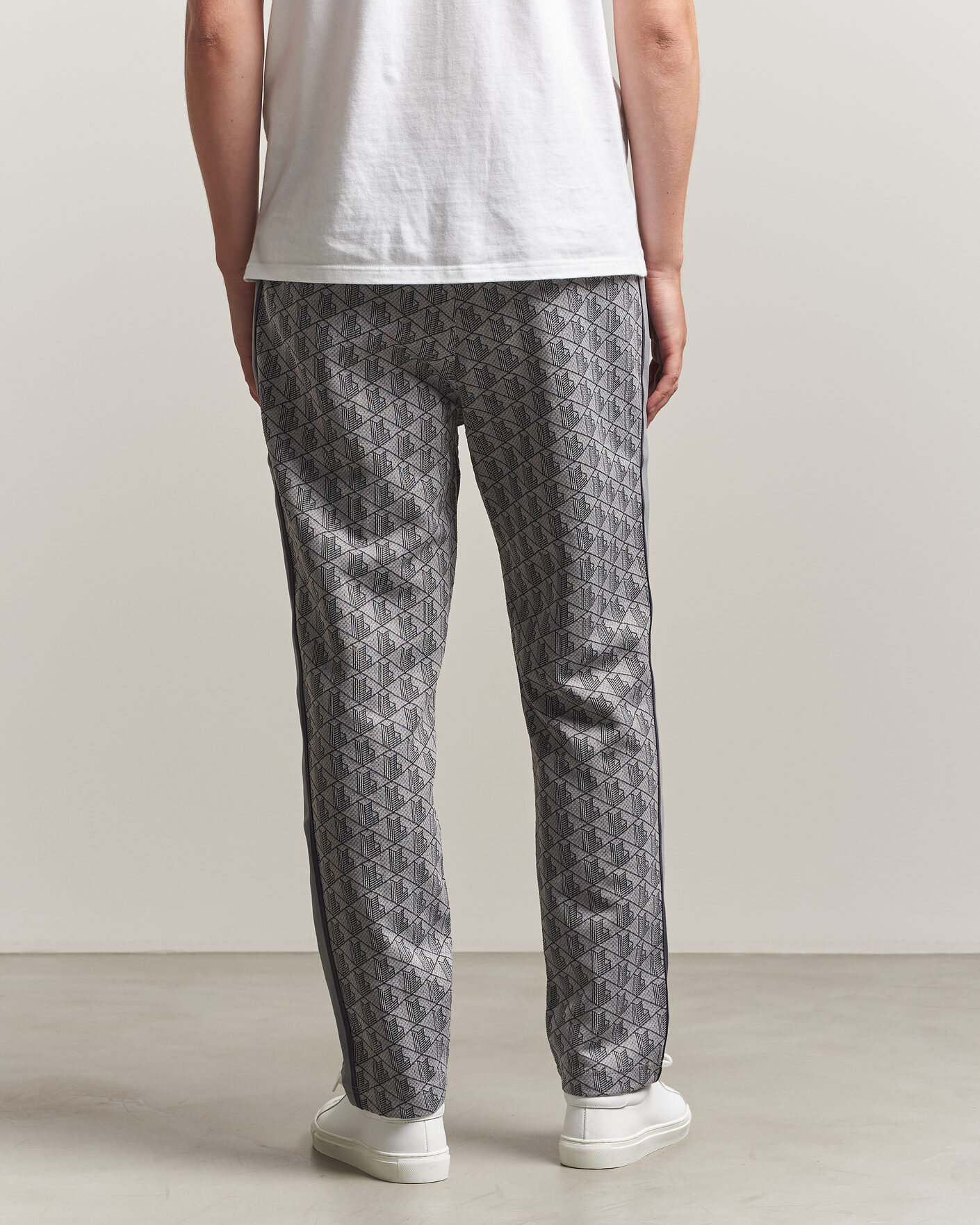 Hombres | Pantalones | Lacoste | Monogram Track Pants Calluna/Graphite