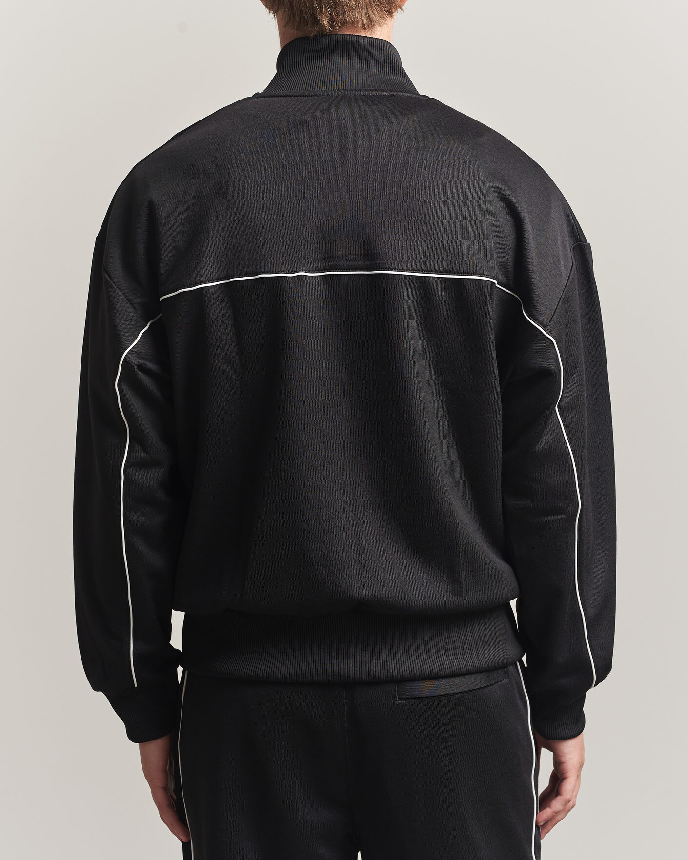 Hombres | Jerséis y prendas de punto | Lacoste | Piqué Track Jacket Black