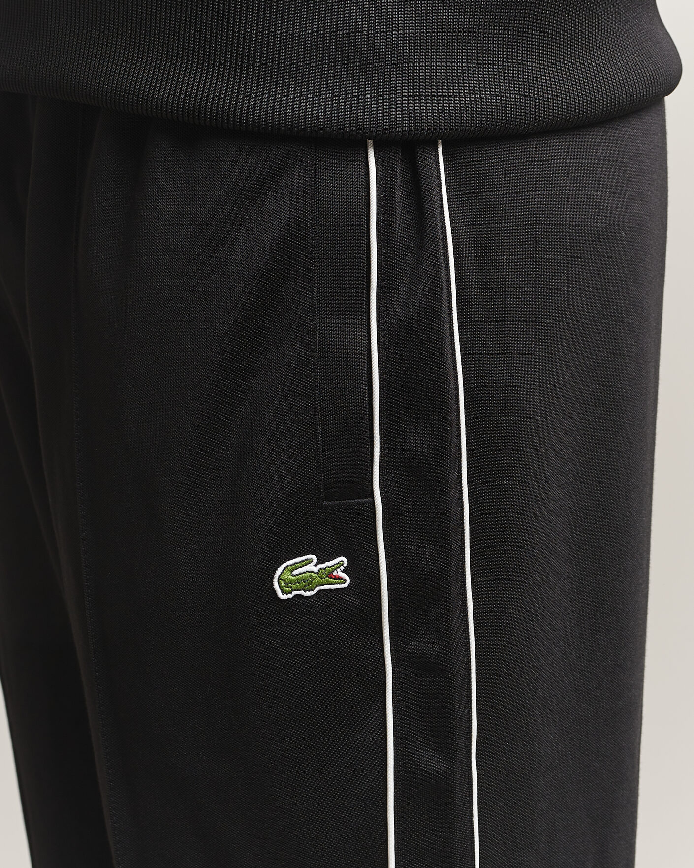 Hombres | Pantalones | Lacoste | Piqué Track Pants Black