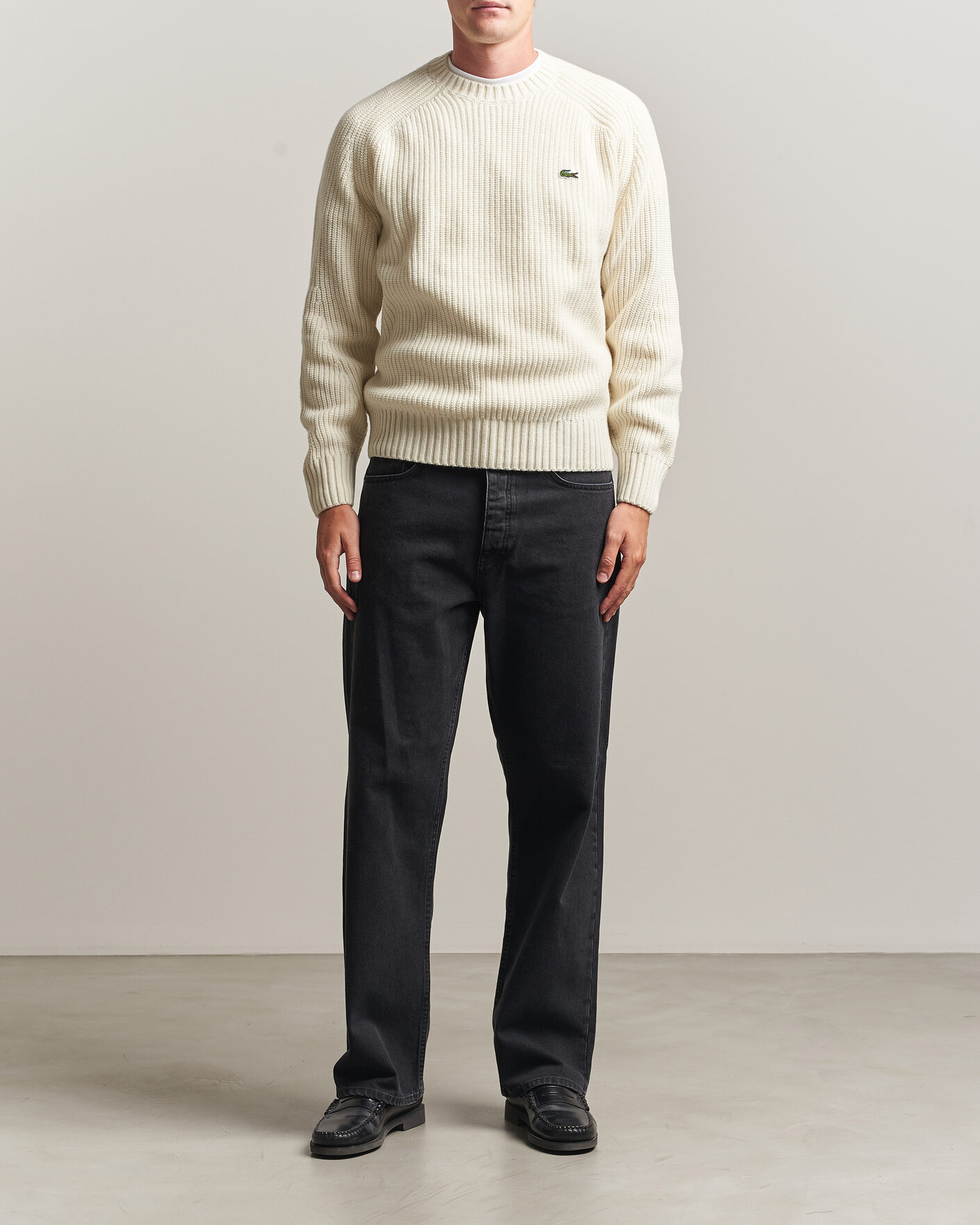Hombres | Jerséis y prendas de punto | Lacoste | Heavy Wool Knitted Sweater Lapland