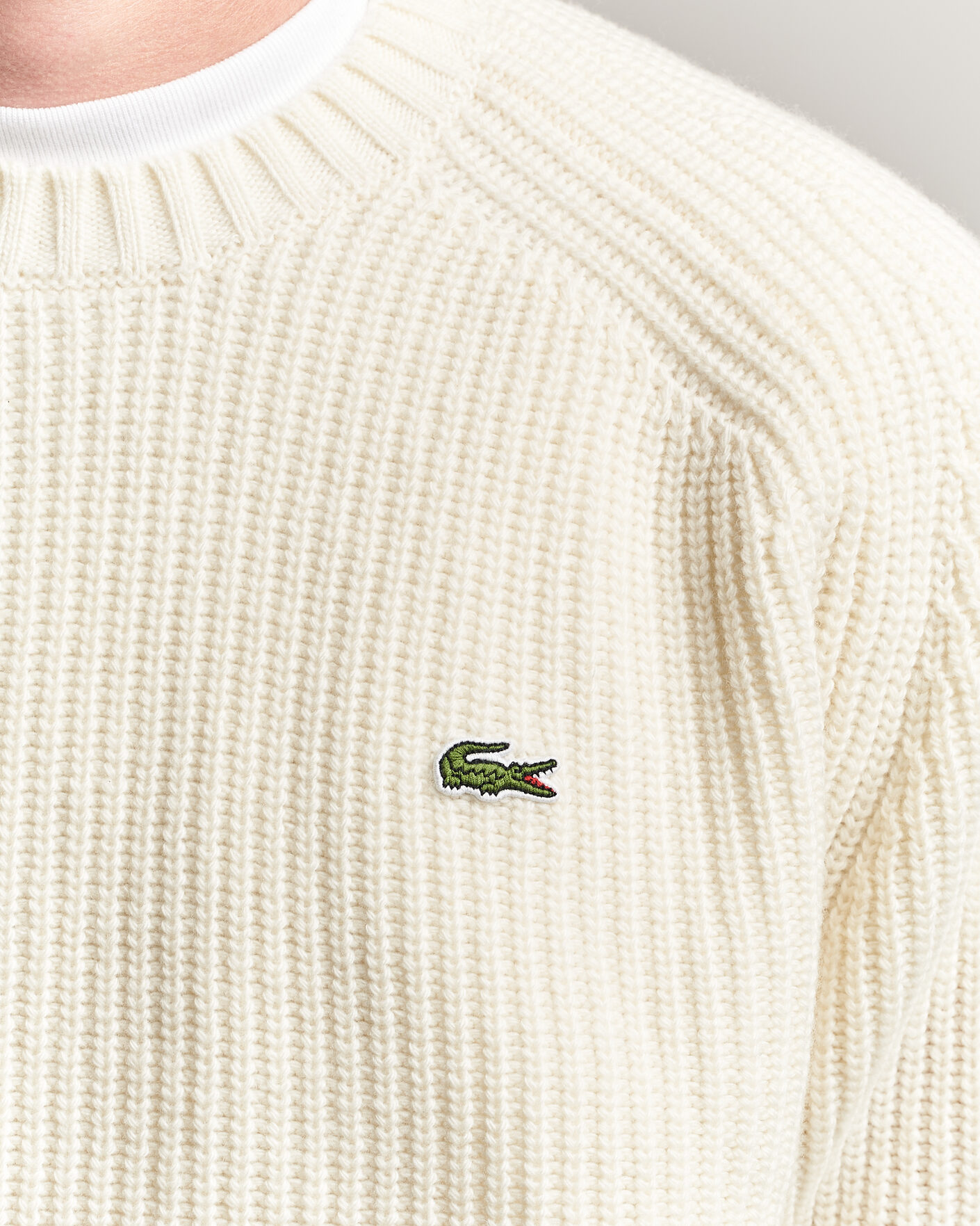 Hombres | Jerséis y prendas de punto | Lacoste | Heavy Wool Knitted Sweater Lapland