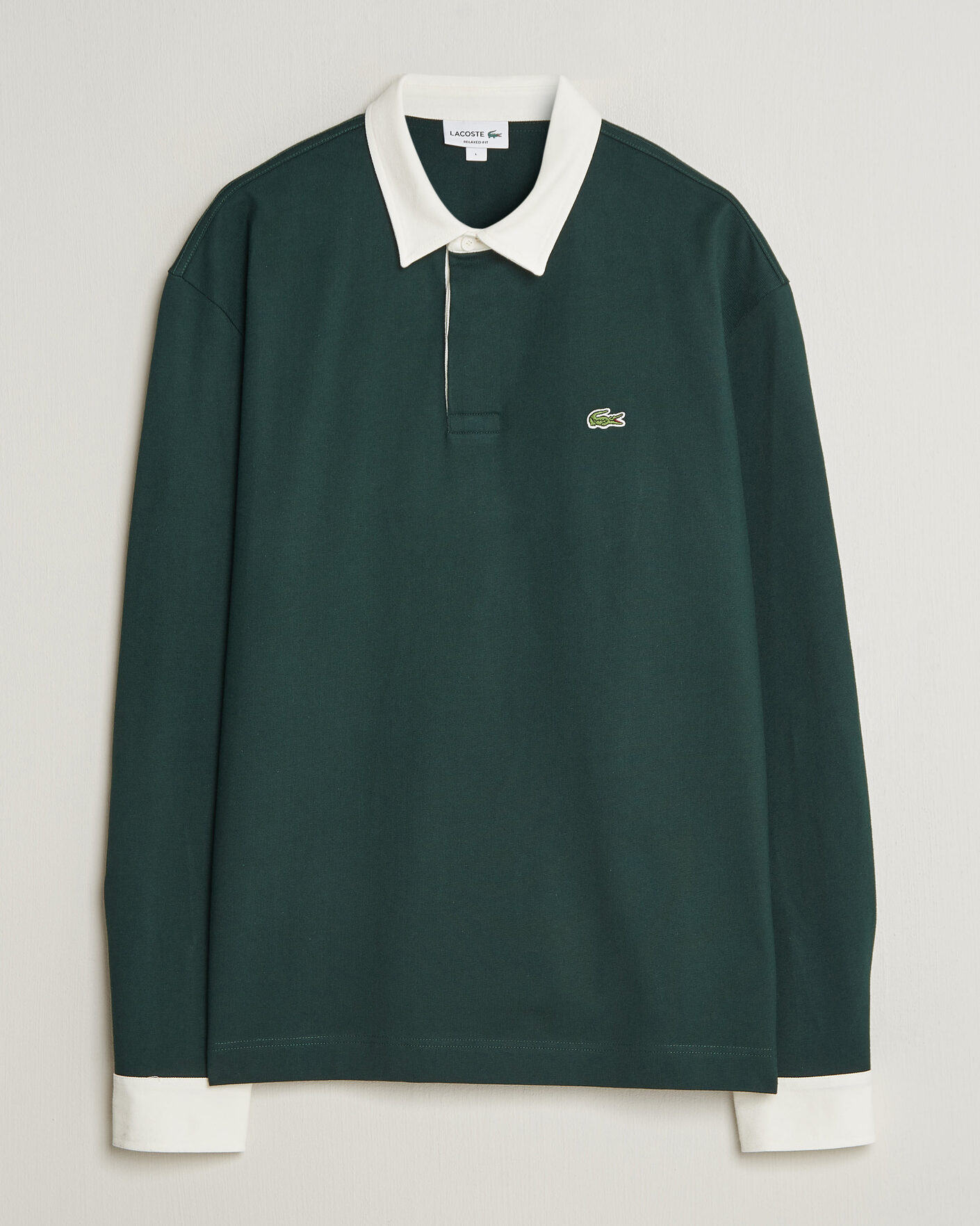 Hombres | Jerséis y prendas de punto | Lacoste | Heavy Cotton Rugger Sinople