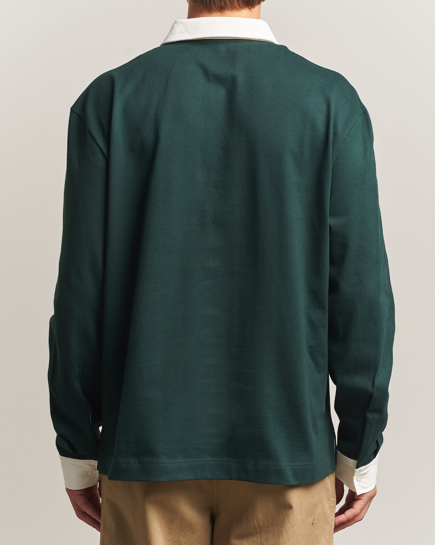 Hombres | Jerséis y prendas de punto | Lacoste | Heavy Cotton Rugger Sinople