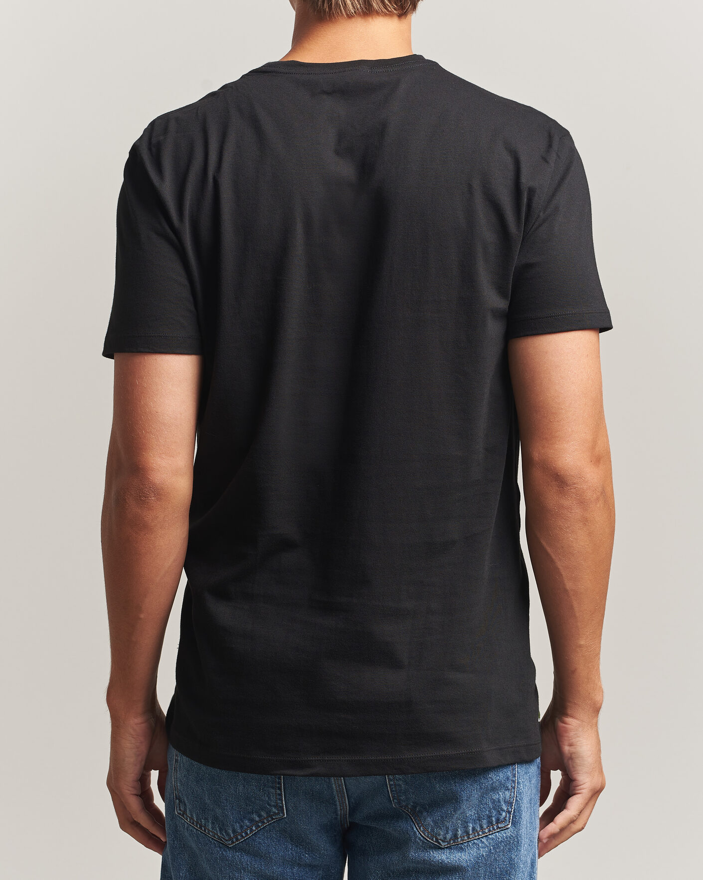 Hombres | Camisetas | Lacoste | 3-Pack Crew Neck T-Shirt Black