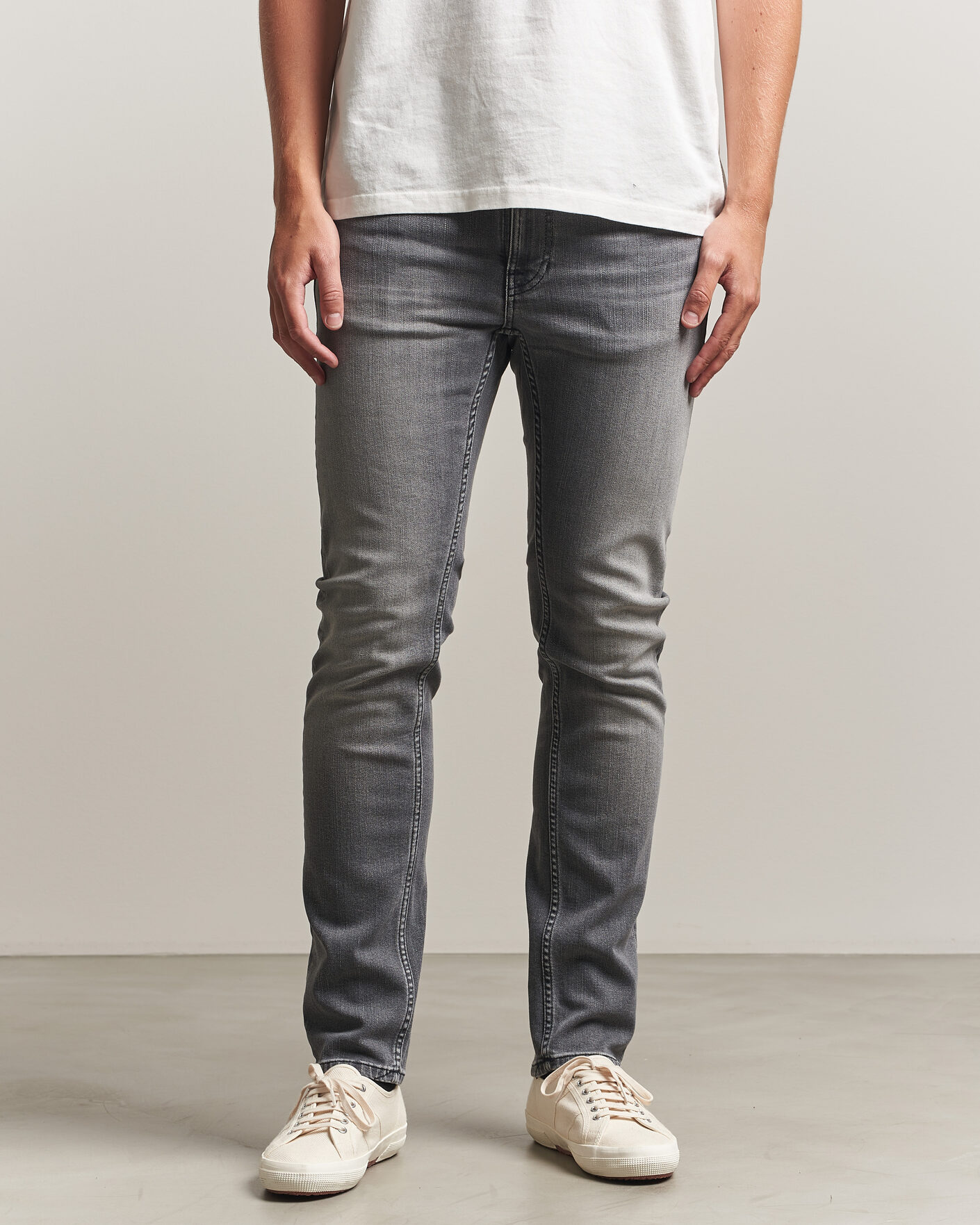 Hombres | Vaqueros | Nudie Jeans | Lean Dean Jeans Grey Wave