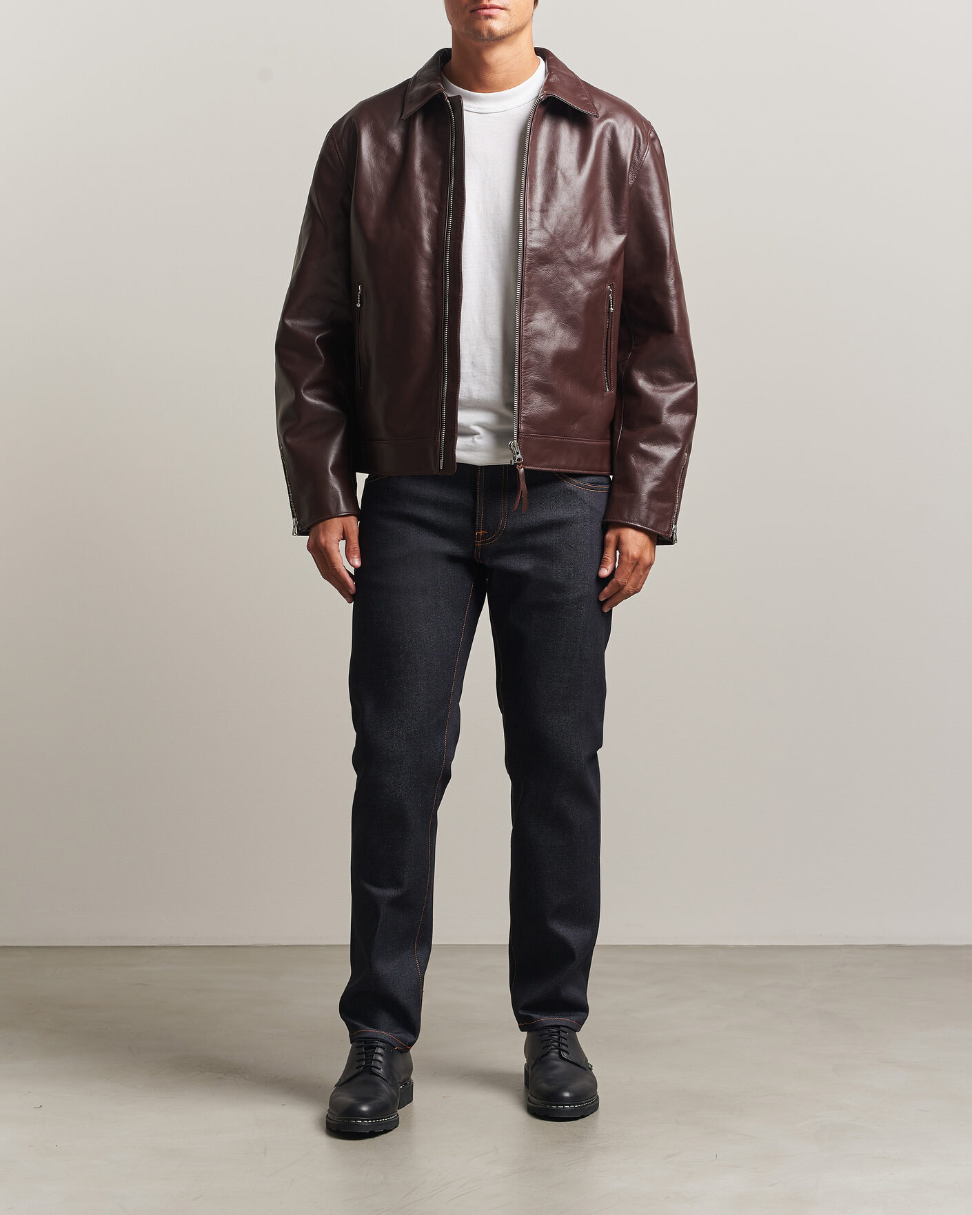 Hombres | Vaqueros | Nudie Jeans | Solid Ollie Jeans Dry Japan Selvage