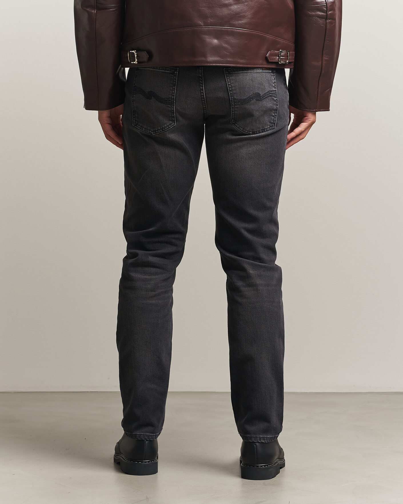 Hombres | Vaqueros | Nudie Jeans | Solid Ollie Jeans Black Mist