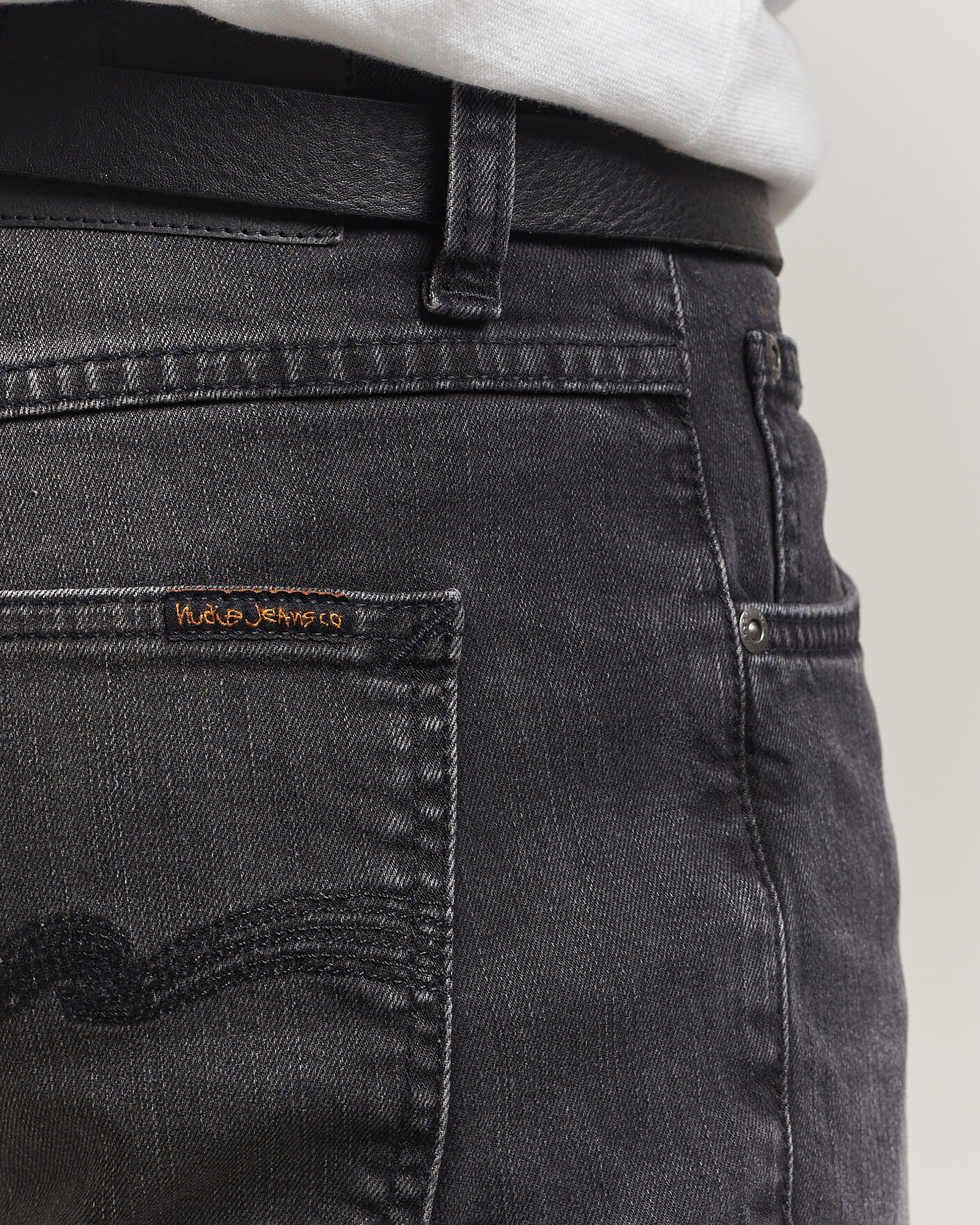 Hombres | Vaqueros | Nudie Jeans | Solid Ollie Jeans Black Mist