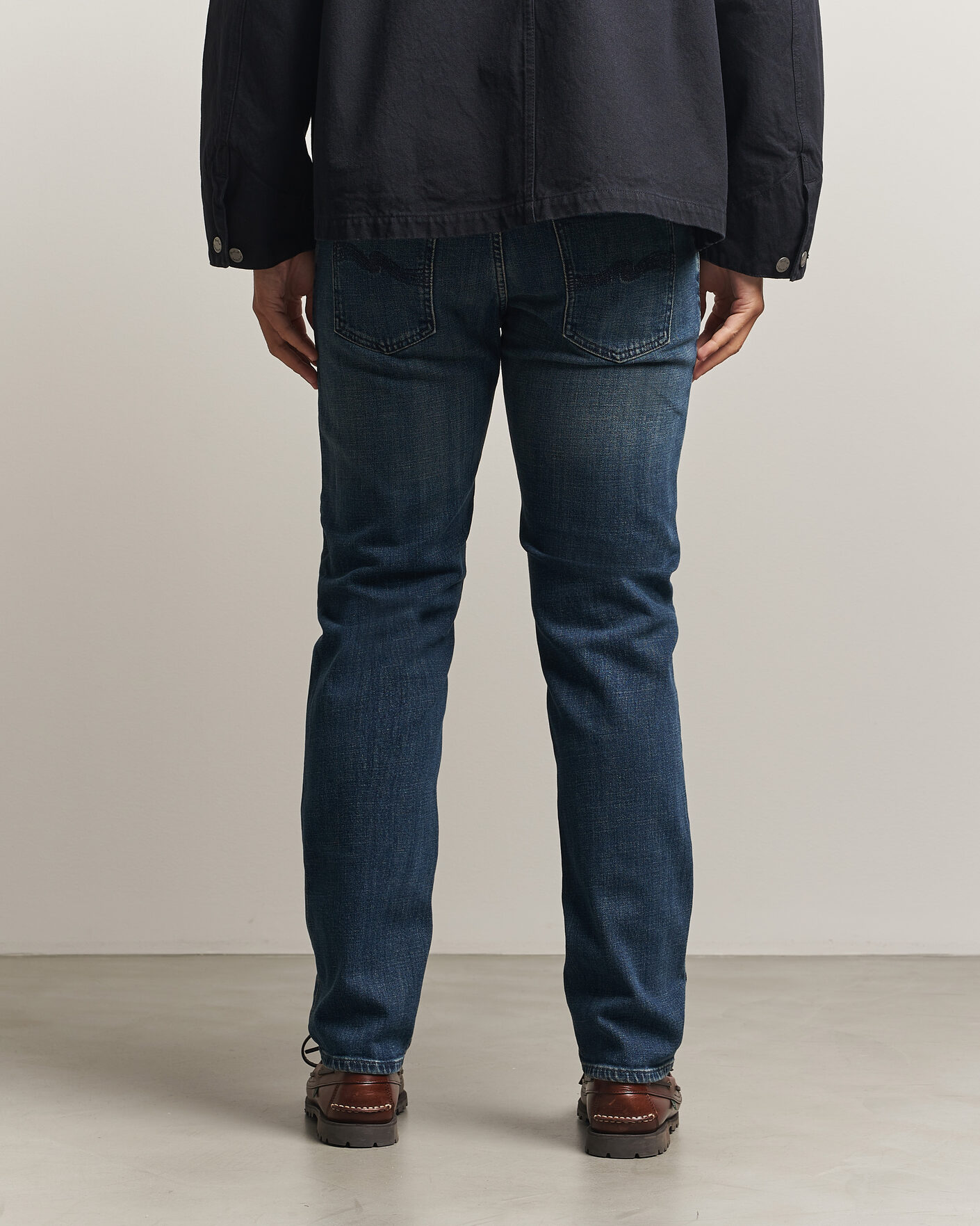 Hombres | Vaqueros | Nudie Jeans | Solid Ollie Jeans Epic Ink