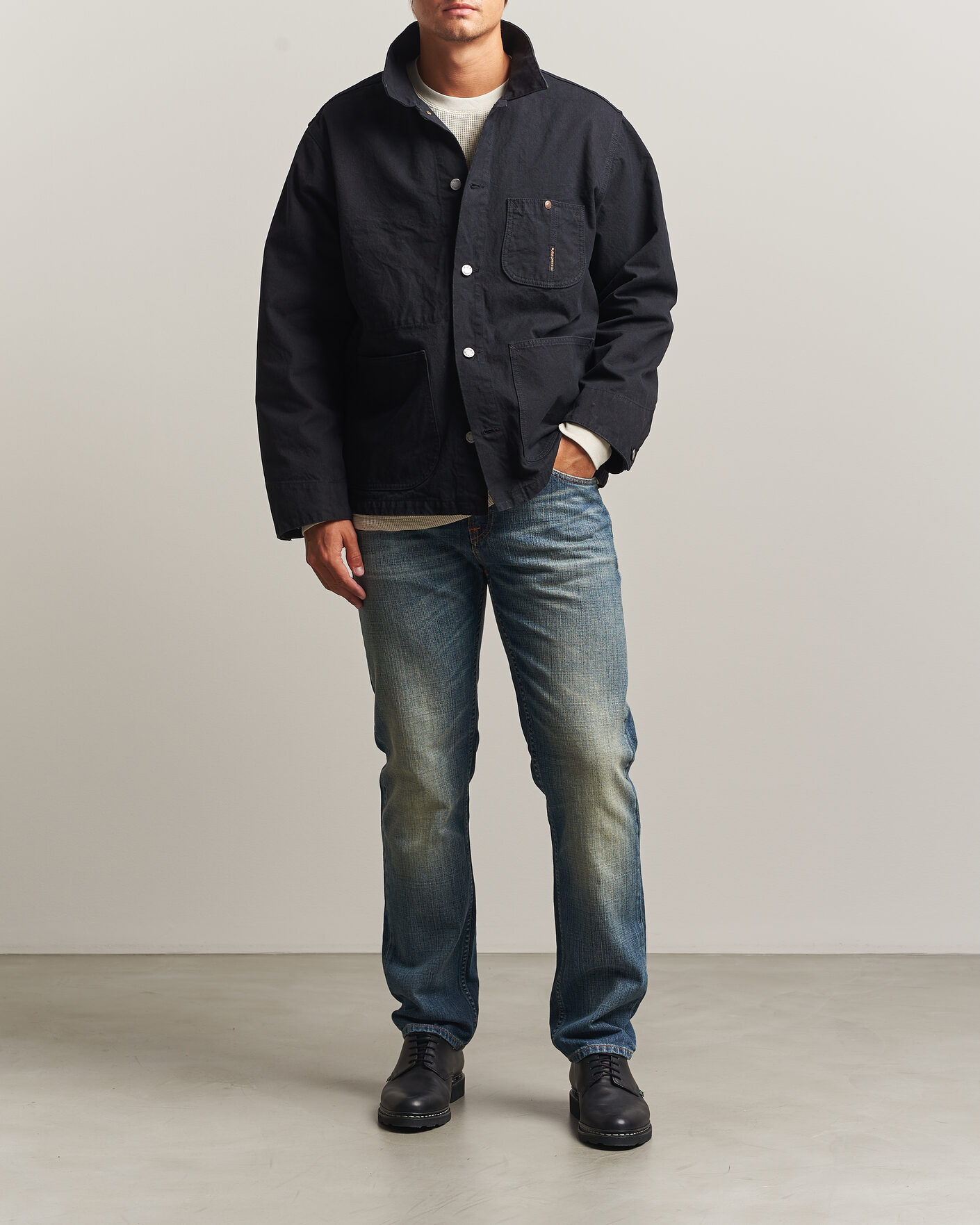 Hombres | Vaqueros | Nudie Jeans | Gritty Jackson Jeans Tidal Waves