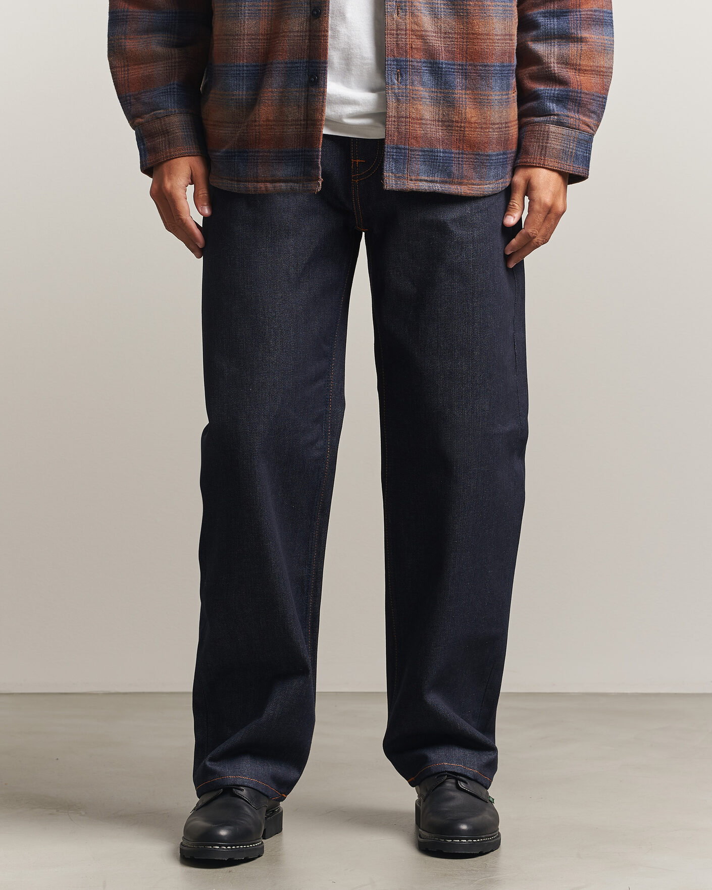 Hombres | Vaqueros | Nudie Jeans | Tuff Tony Jeans Dry Ecru Waves