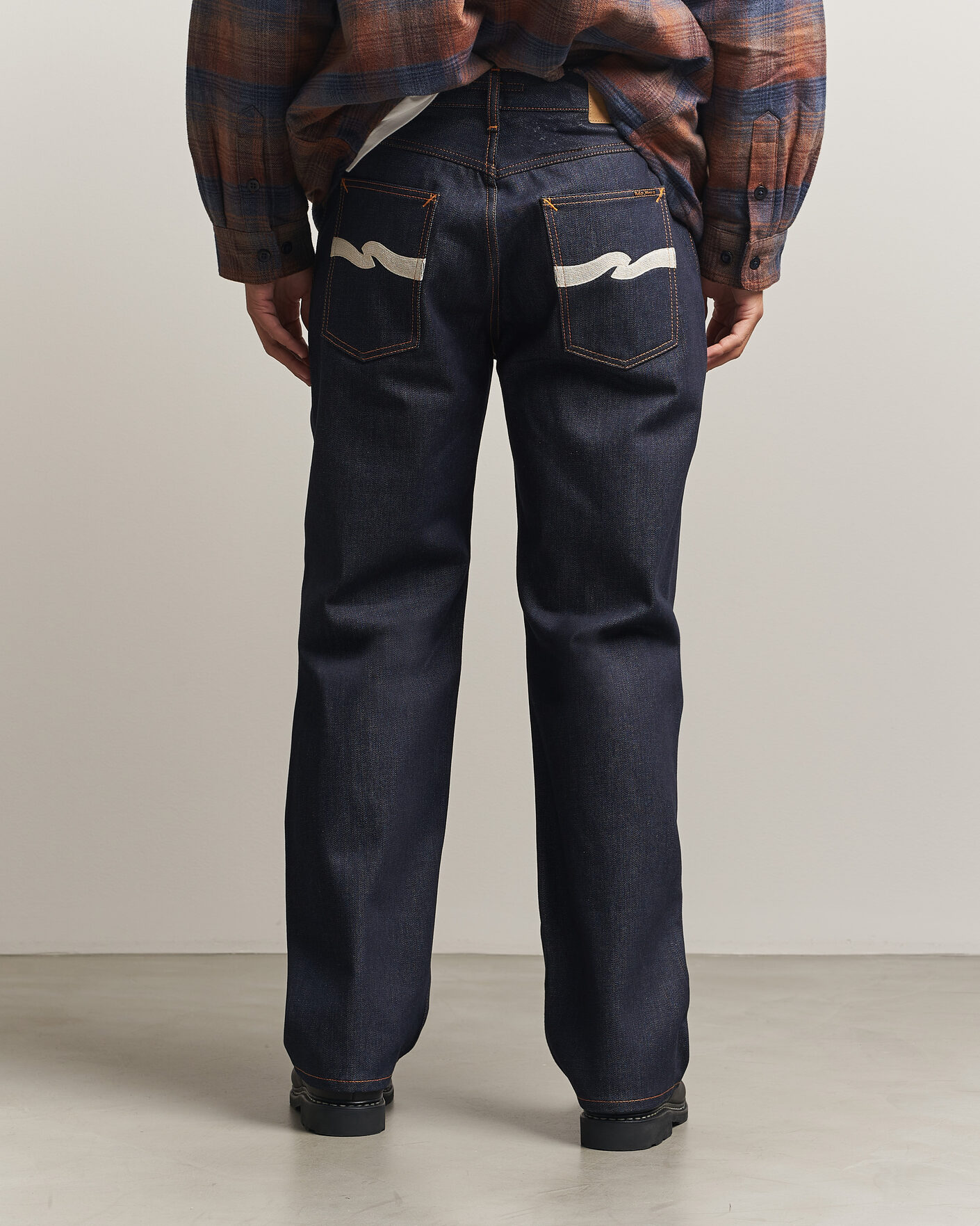 Hombres | Vaqueros | Nudie Jeans | Tuff Tony Jeans Dry Ecru Waves