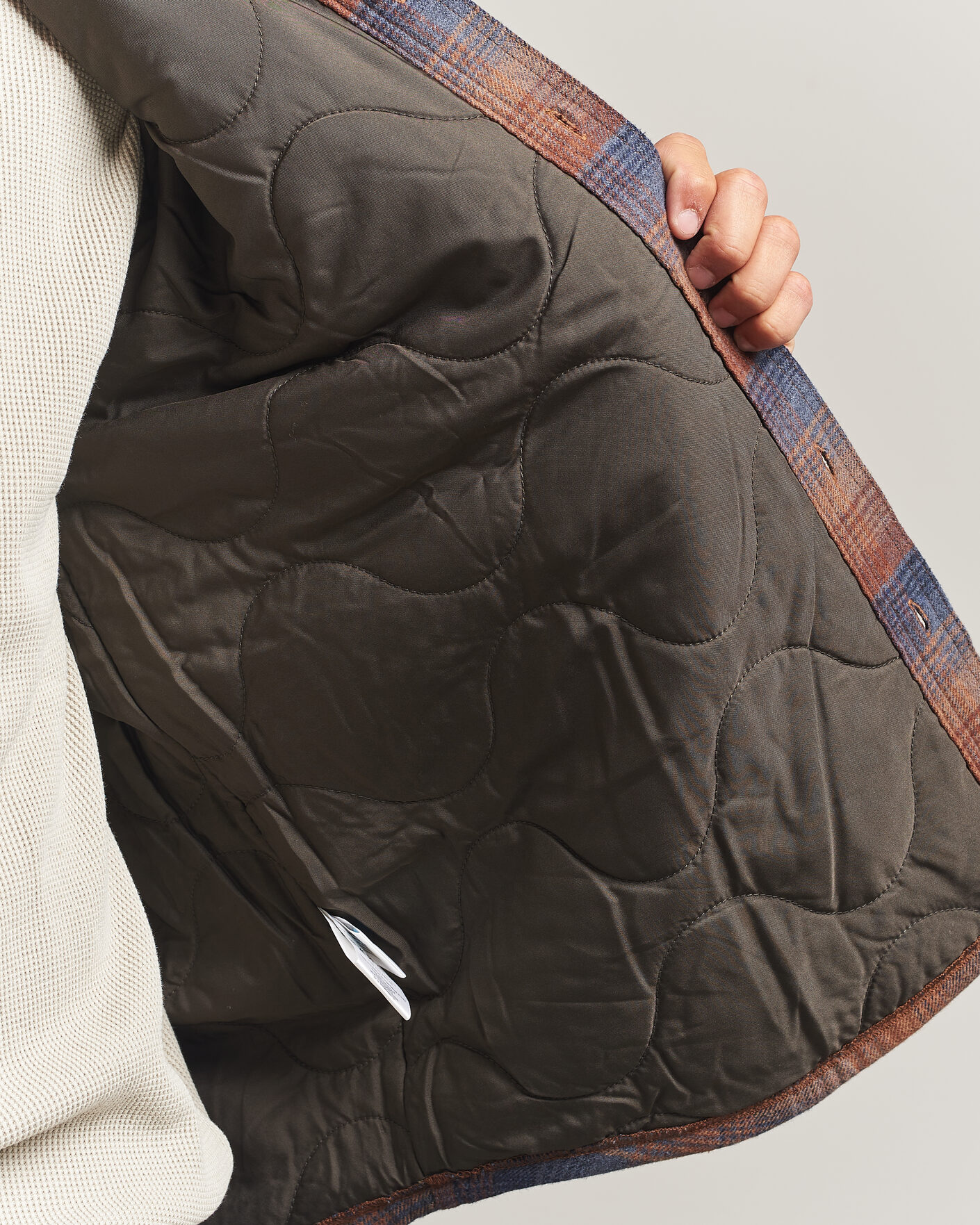 Hombres | Camisas | Nudie Jeans | Glenn Padded Checked Overshirt Multi
