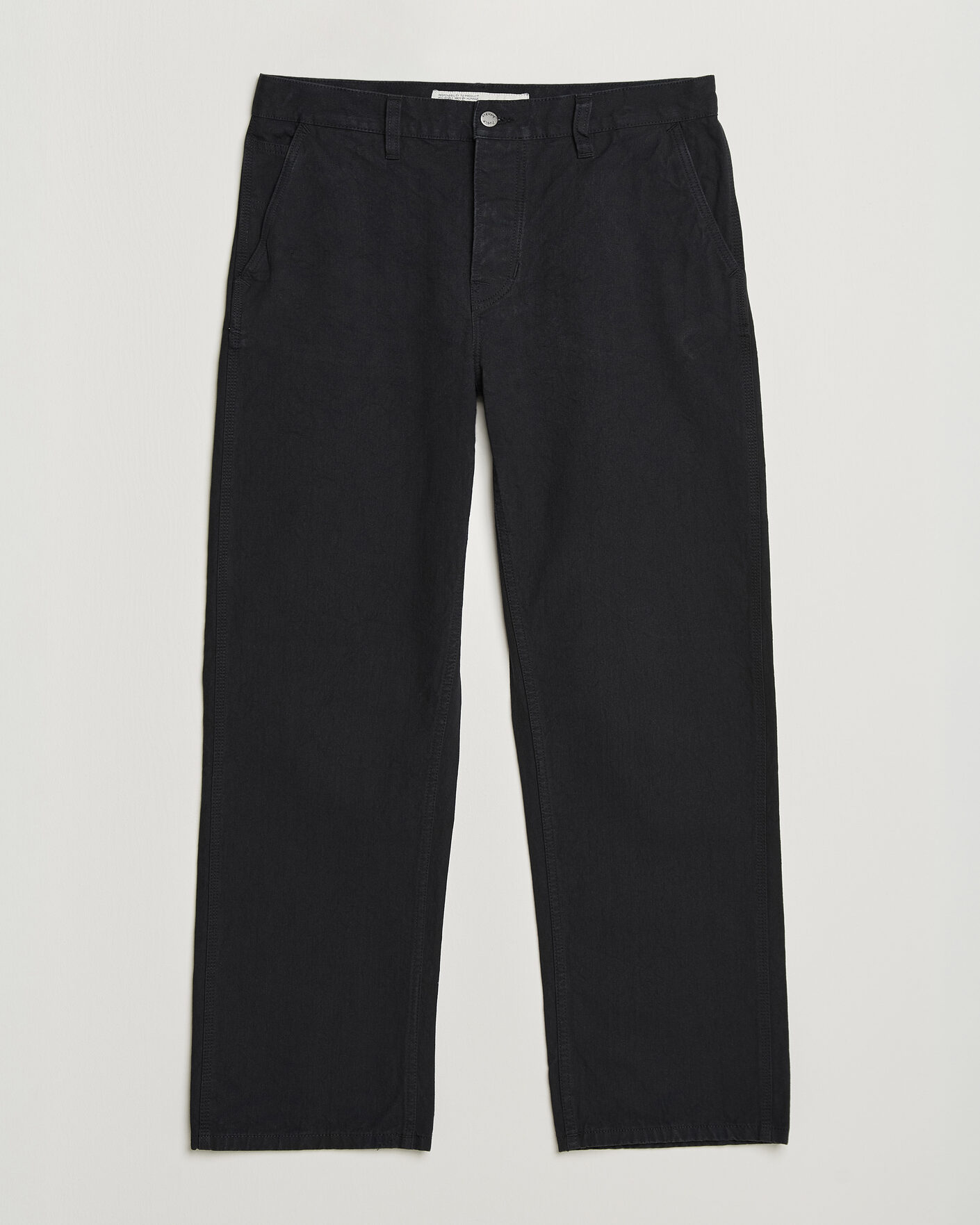 Hombres | Pantalones | Nudie Jeans | Tuff Tony Duck Canvas Pants Black