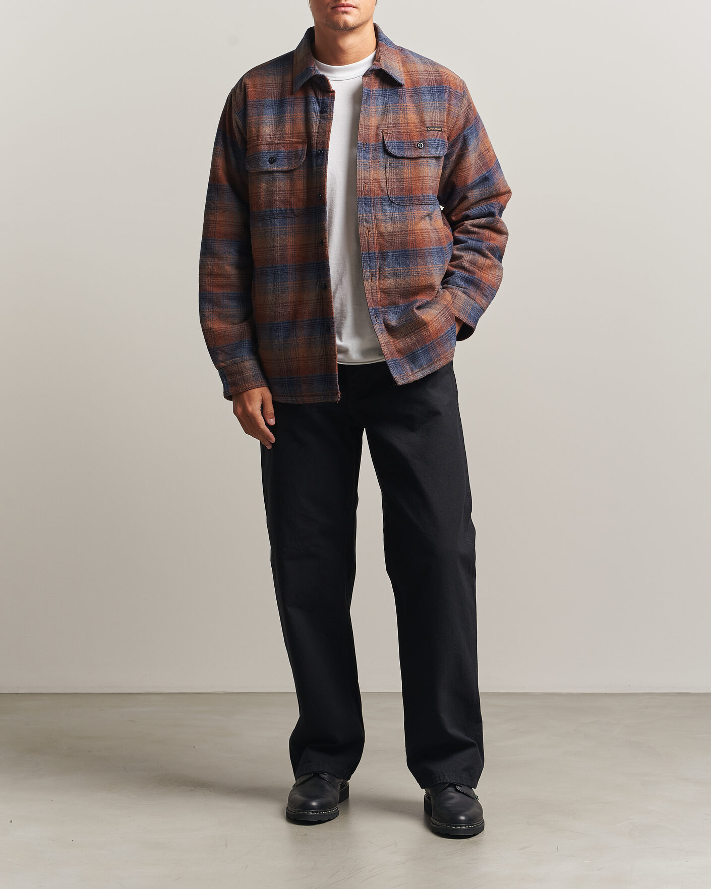 Hombres | Pantalones | Nudie Jeans | Tuff Tony Duck Canvas Pants Black