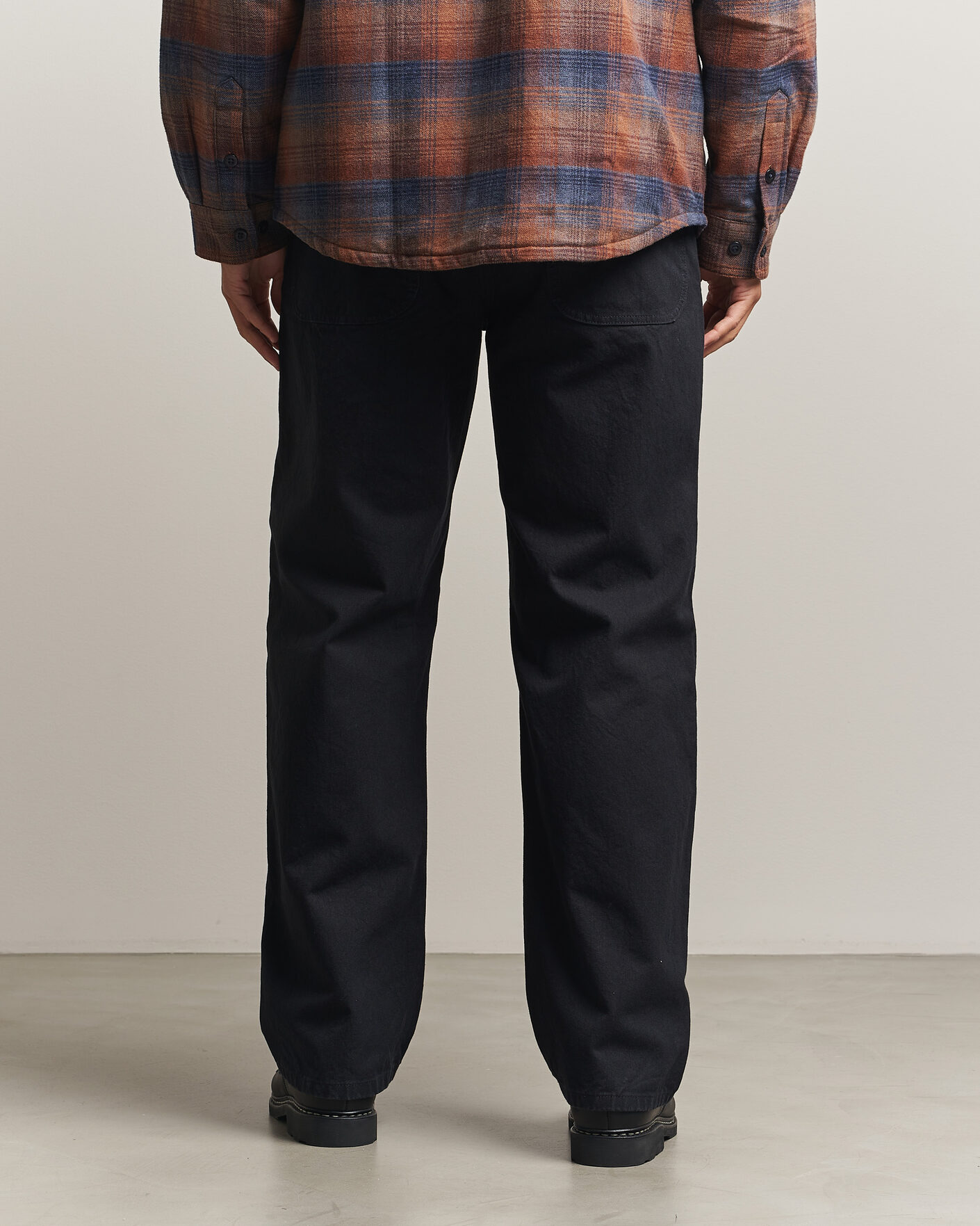 Hombres | Pantalones | Nudie Jeans | Tuff Tony Duck Canvas Pants Black