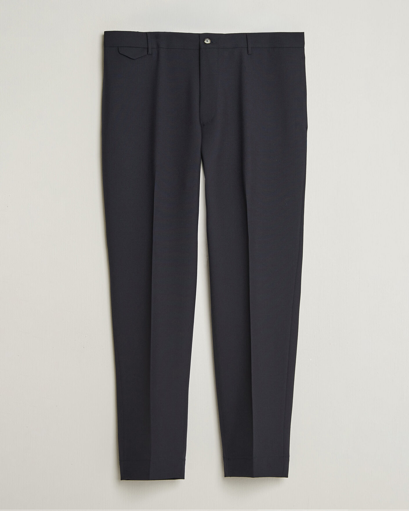 Hombres | Pantalones | Santaniello | Wool Trousers Navy