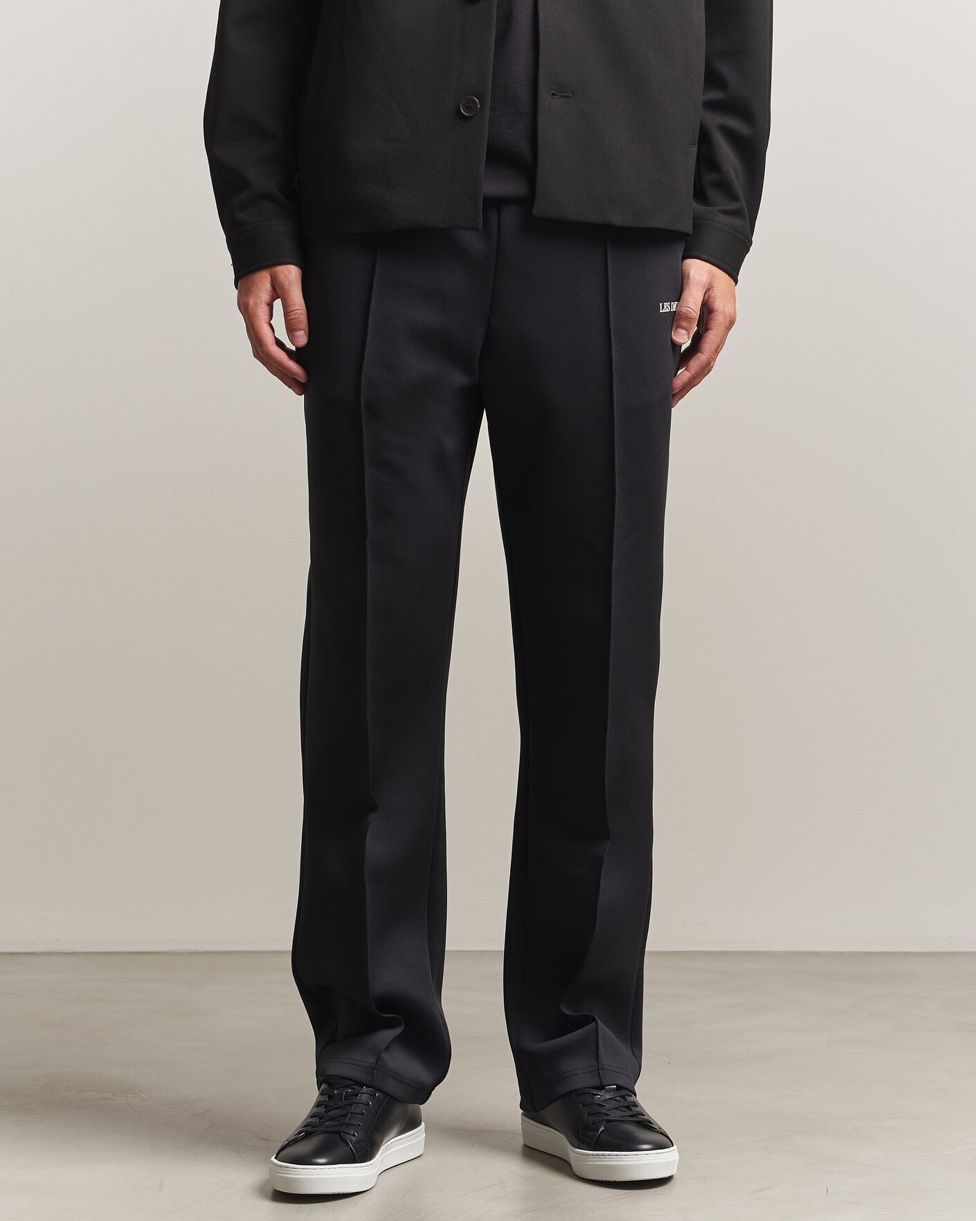 Hombres | Pantalones | LES DEUX | Ballier Casual Track Pants Black