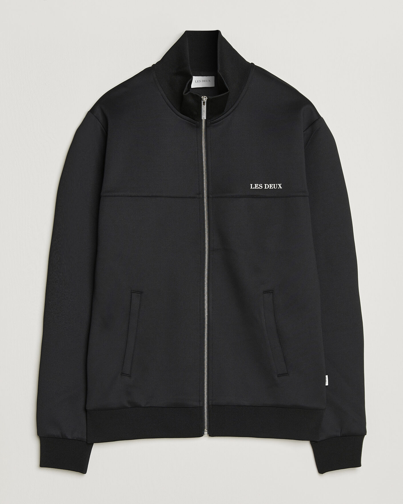 Hombres | Jerséis y prendas de punto | LES DEUX | Ballier Track Jacket Black