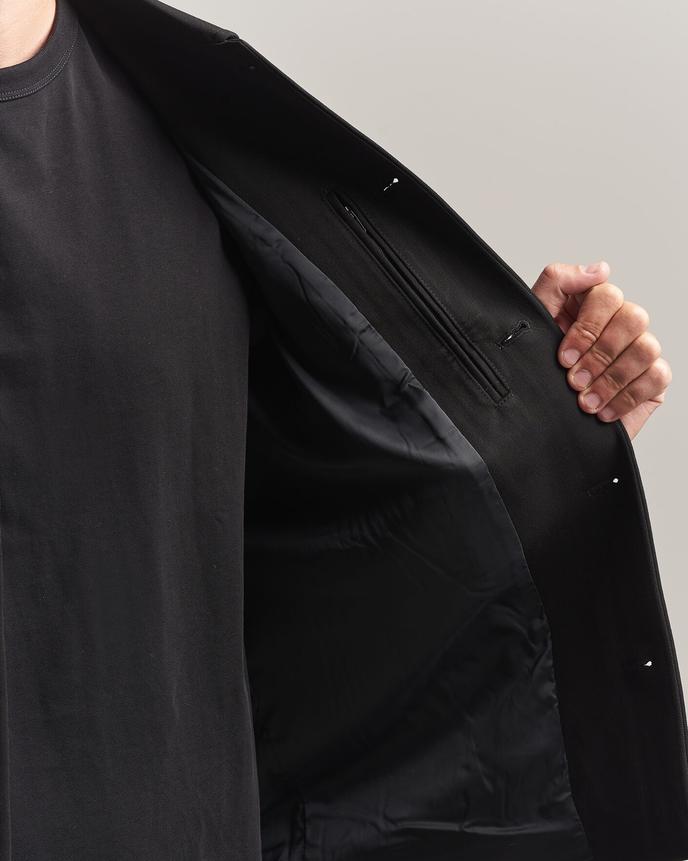 Hombres | Camisas | LES DEUX | Marsielle Hybrid Jacket Black