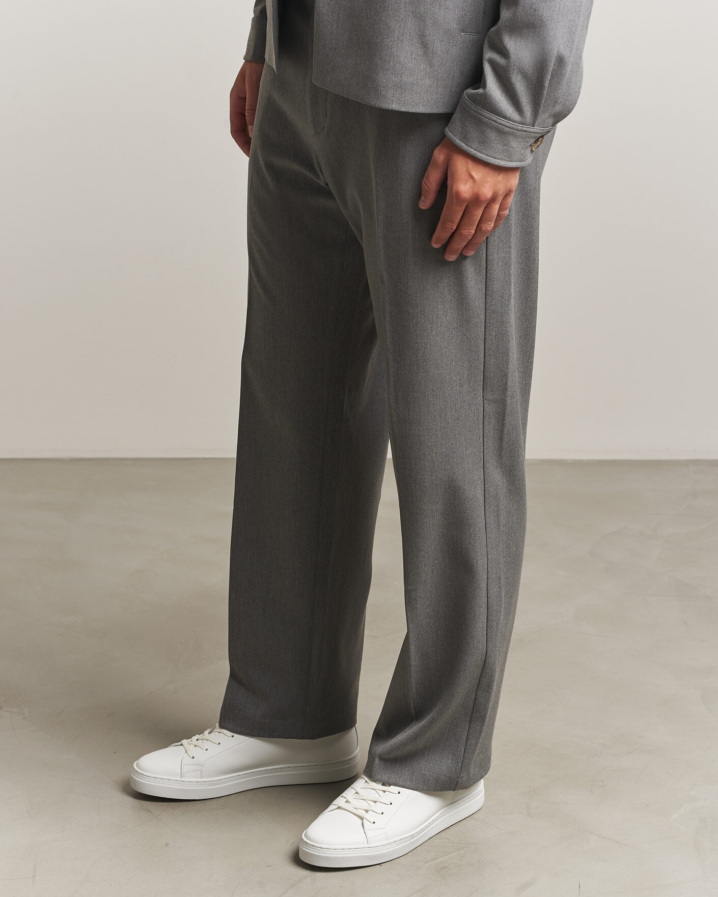 Hombres | Zapatillas | LES DEUX | Signature Leather Sneaker White
