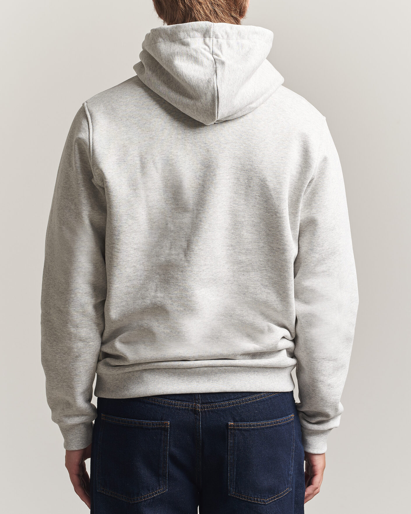 Hombres | Jerséis y prendas de punto | LES DEUX | Market Hoodie Snow Melange