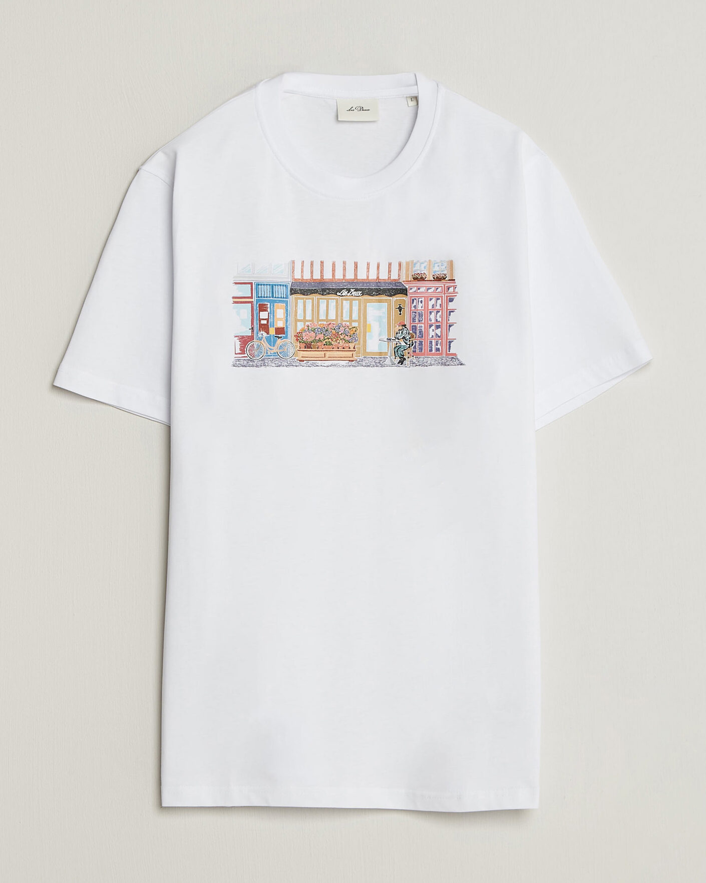 Hombres | Camisetas | LES DEUX | Market T-Shirt White
