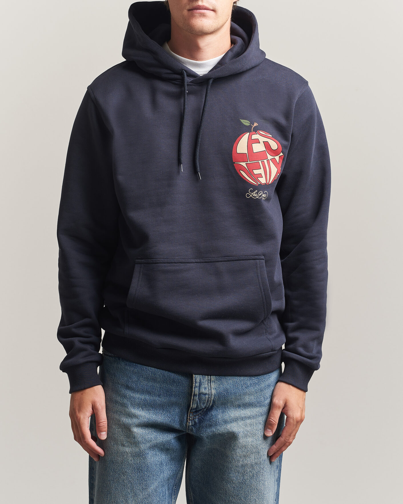 Hombres | Jerséis y prendas de punto | LES DEUX | Orchard Sweatshirt Dark Navy