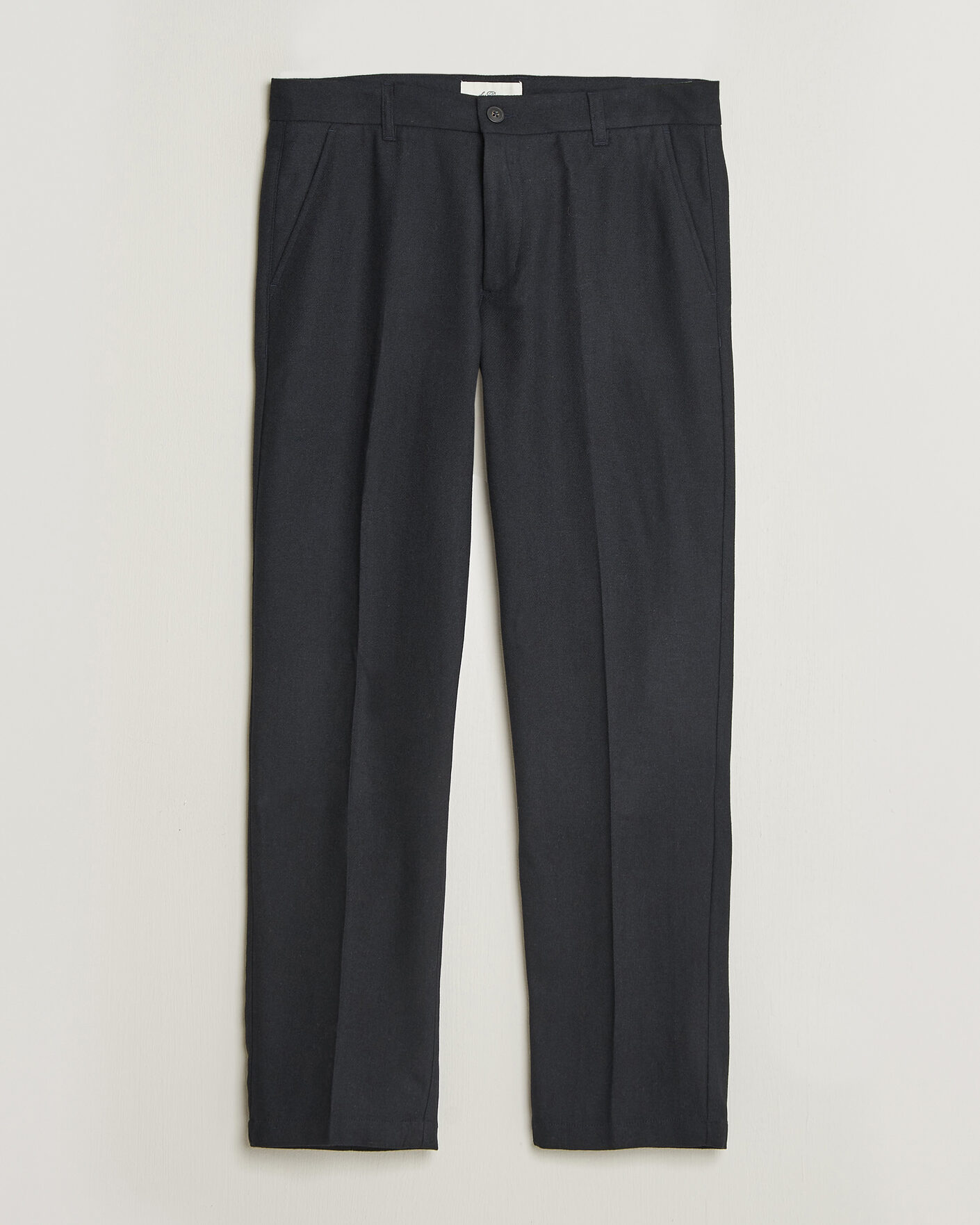 Hombres | Pantalones | LES DEUX | Wool Reg Suit Pants Dark Navy