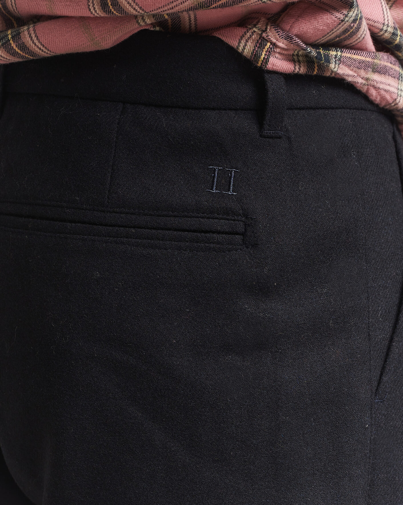 Hombres | Pantalones | LES DEUX | Wool Reg Suit Pants Dark Navy