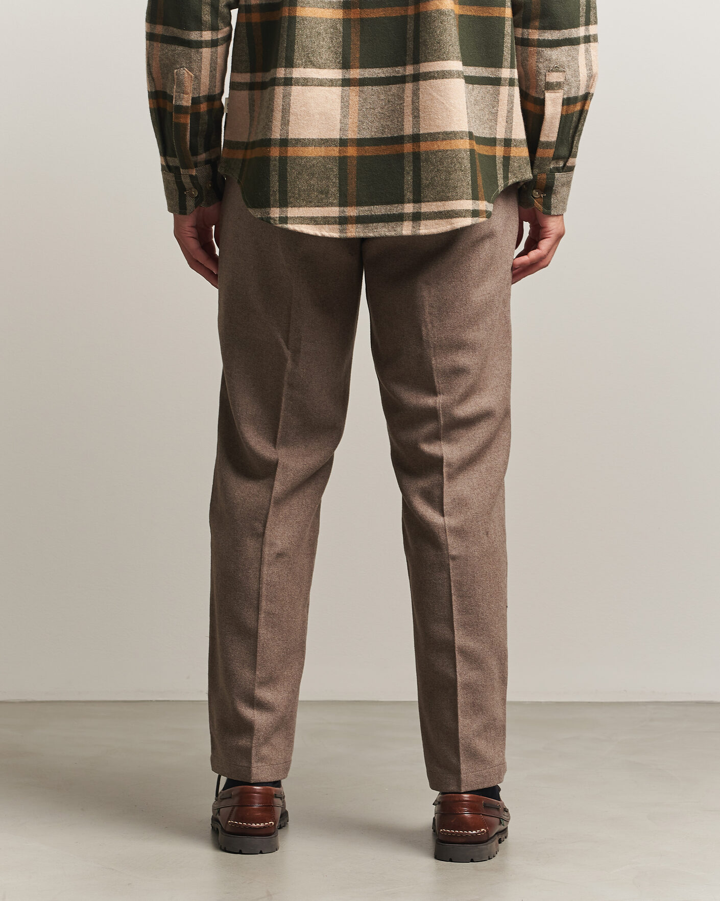 Hombres | Pantalones | LES DEUX | Wool Reg Suit Pants Caribou
