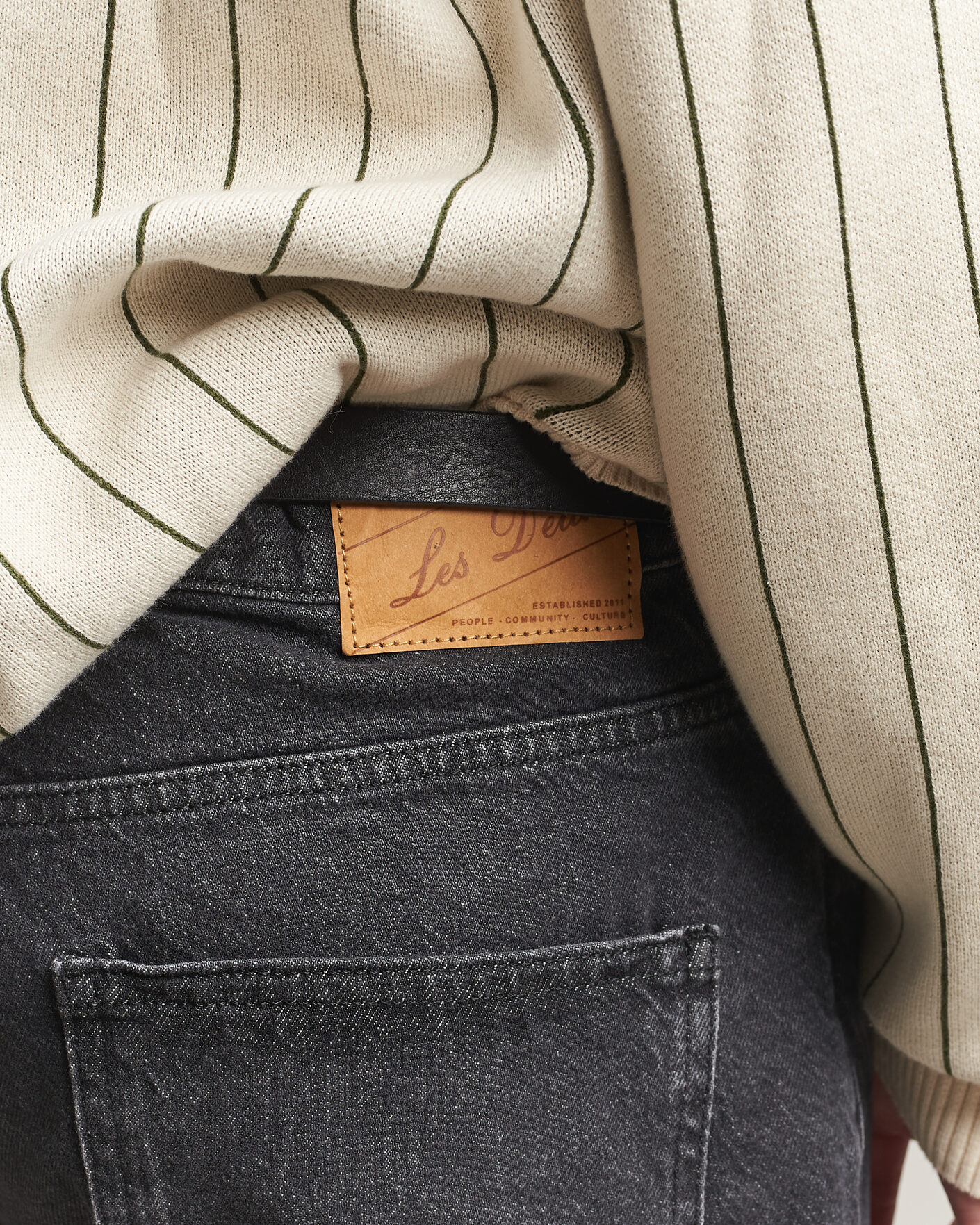 Hombres | Vaqueros | LES DEUX | Ryder Denim Jeans Black Wash