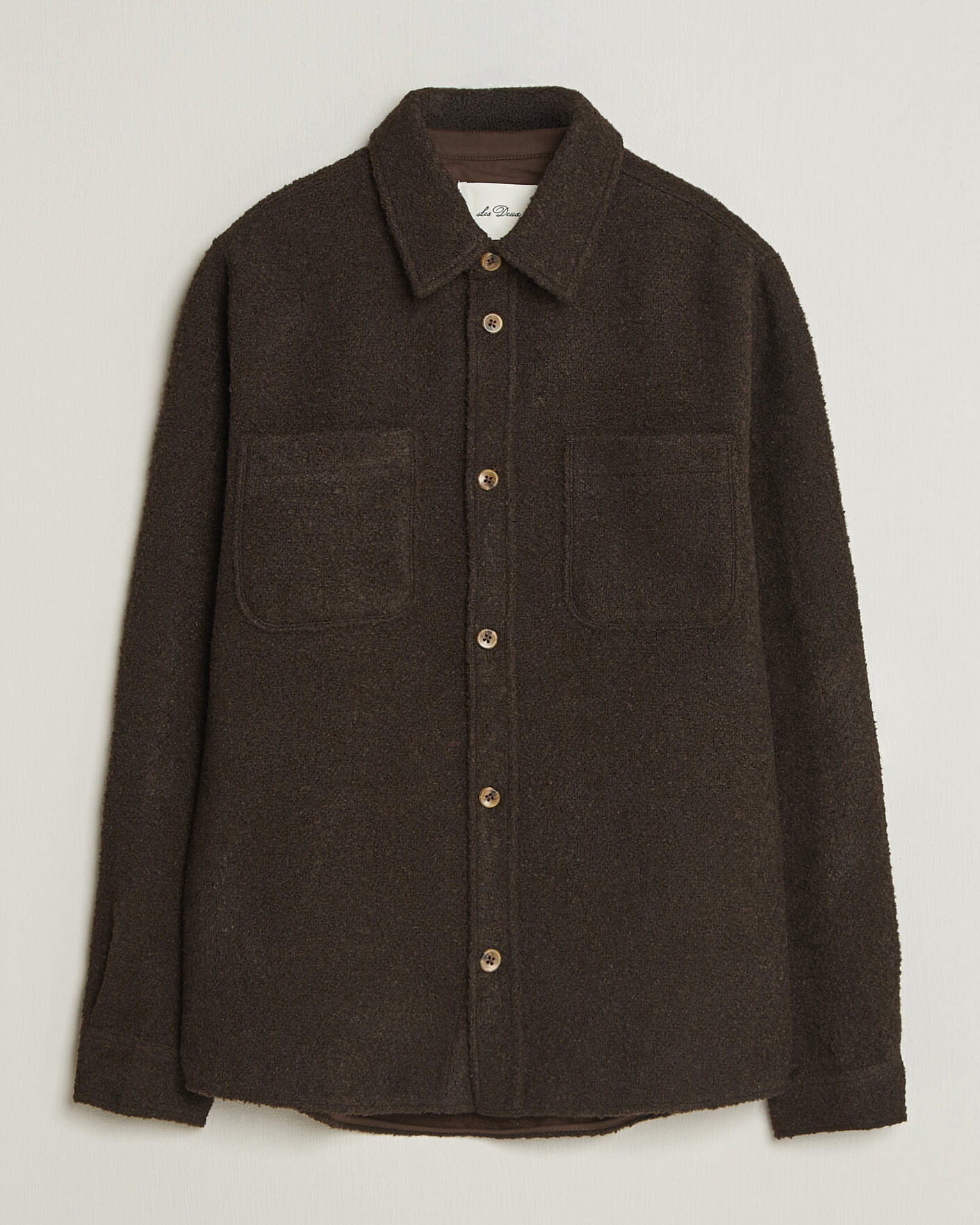 Hombres | Camisas | LES DEUX | Boucle Overshirt Delicioso