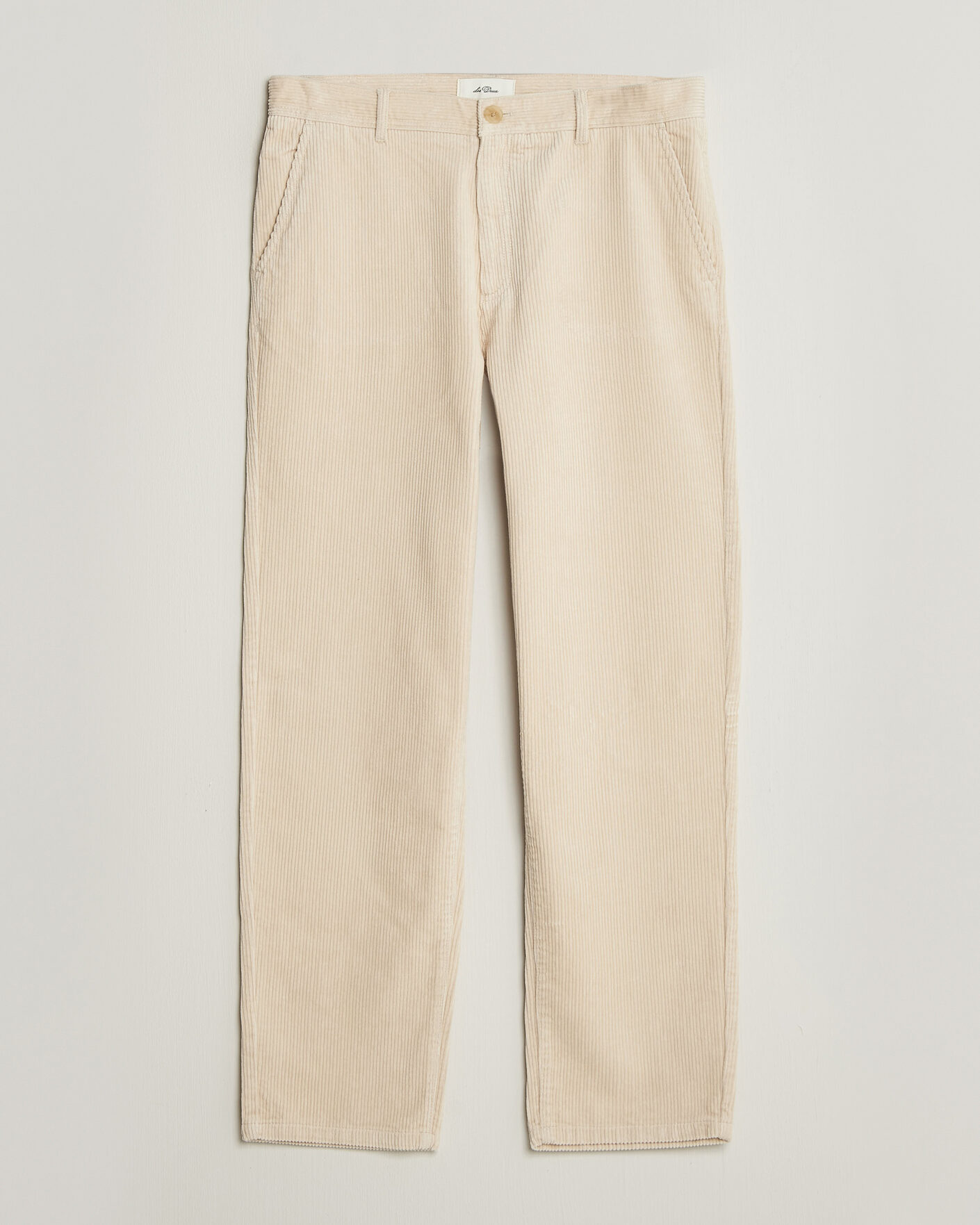 Hombres | Pantalones | LES DEUX | Corduroy Tapered Pants Ivory