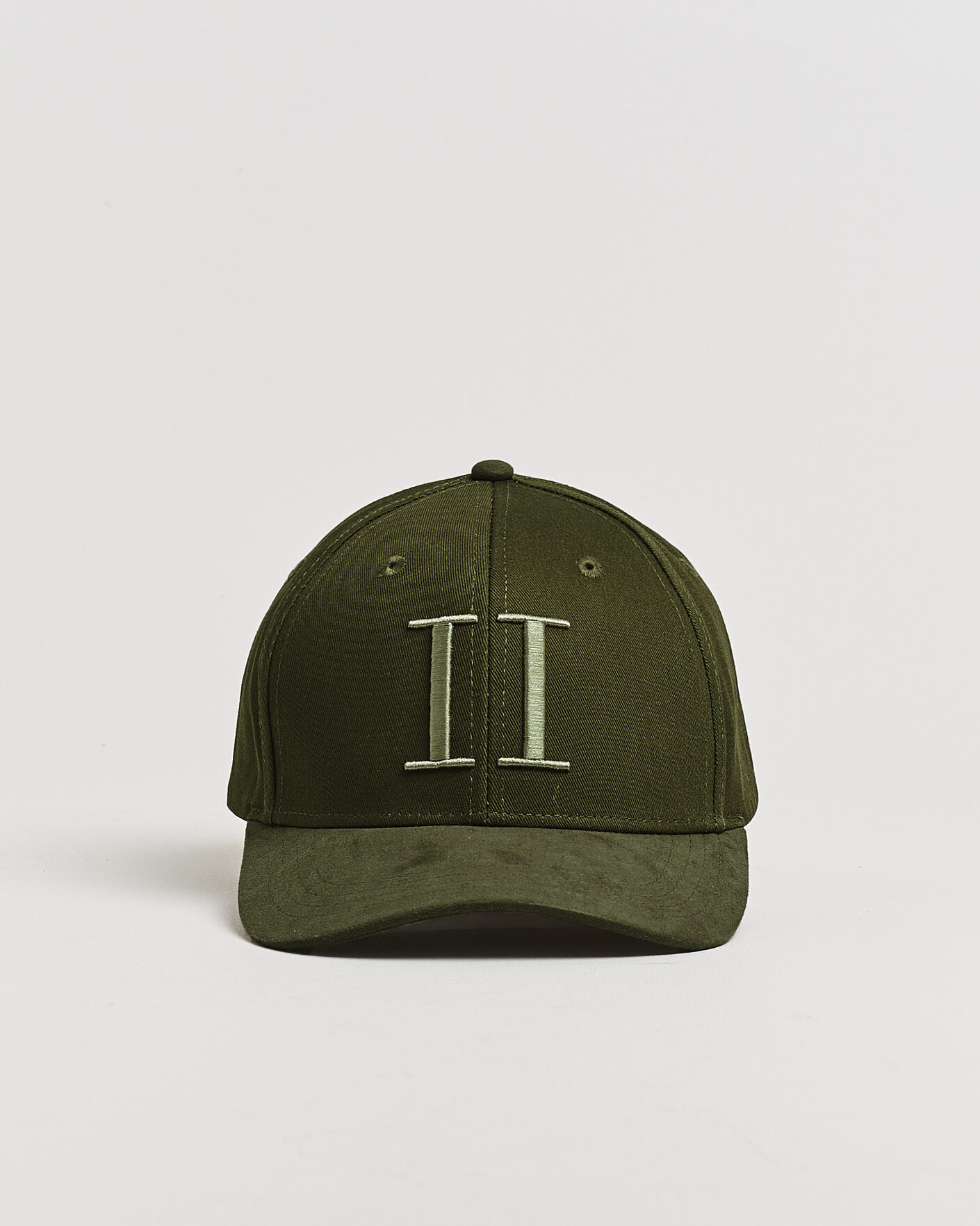 Hombres | Sombreros y gorras | LES DEUX | Core Baseball Cap Olive Night
