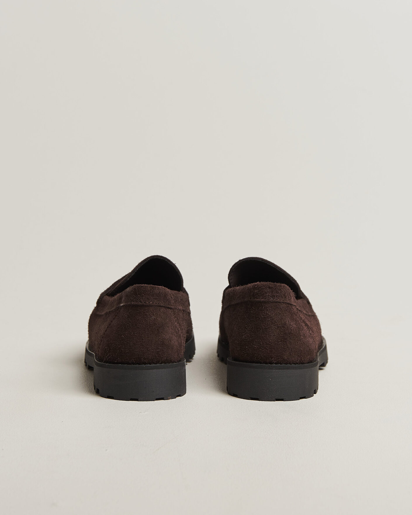 Hombres | Mocasines | LES DEUX | Hairy Suede Loafer Molé Brown