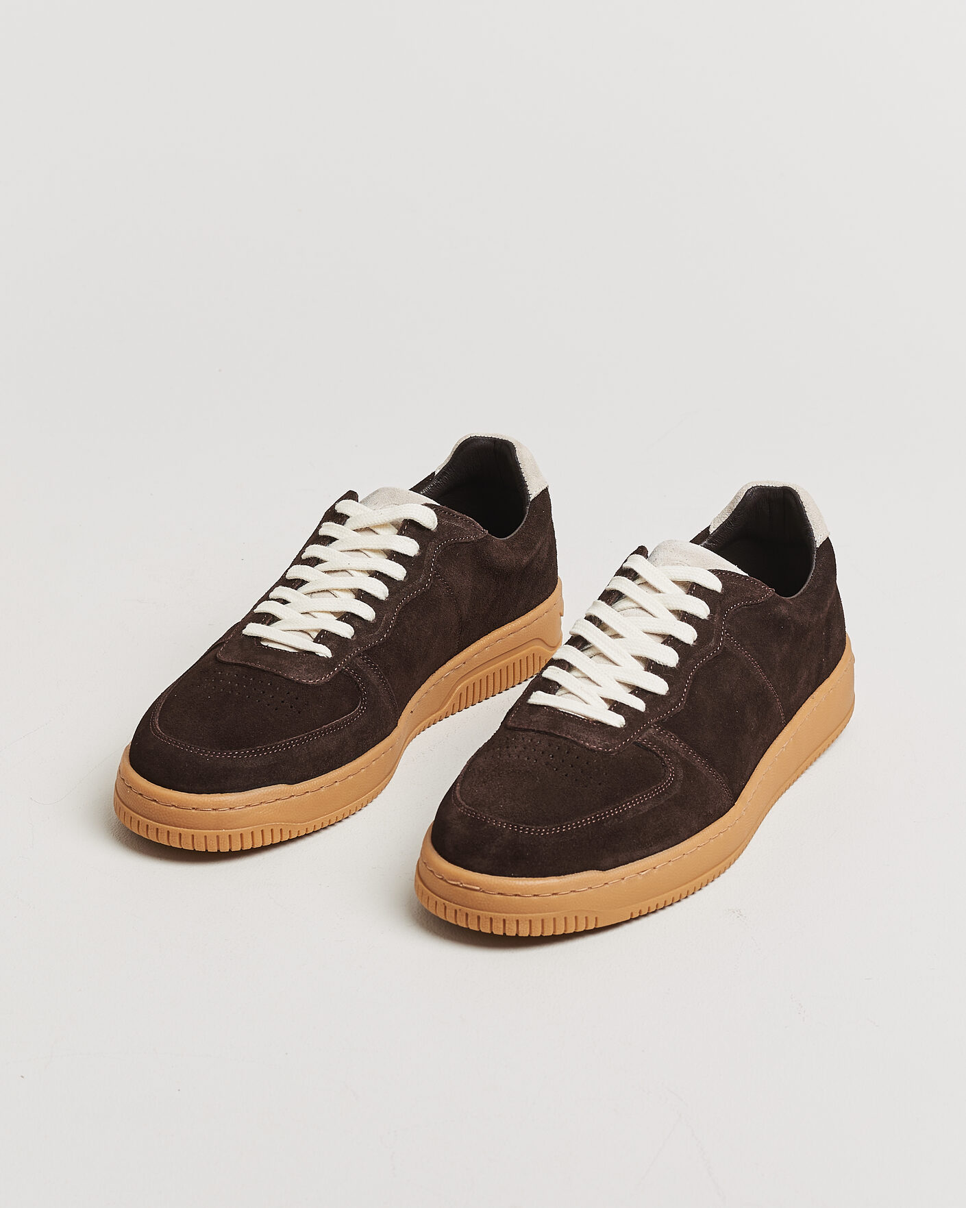 Hombres | Zapatillas | LES DEUX | Suede Sneaker Molé Brown