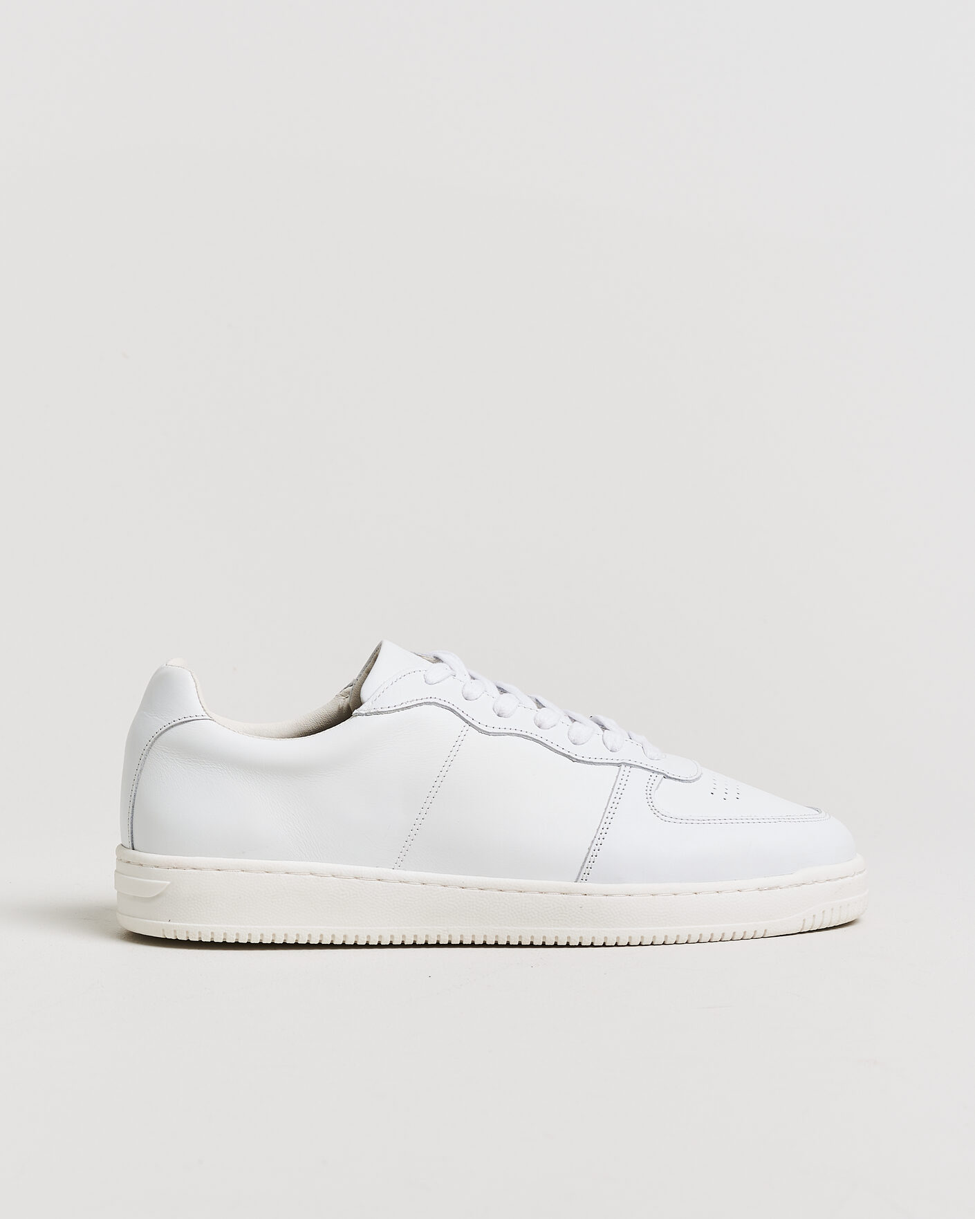 Hombres | Zapatillas | LES DEUX | Sporty Leather Sneaker White
