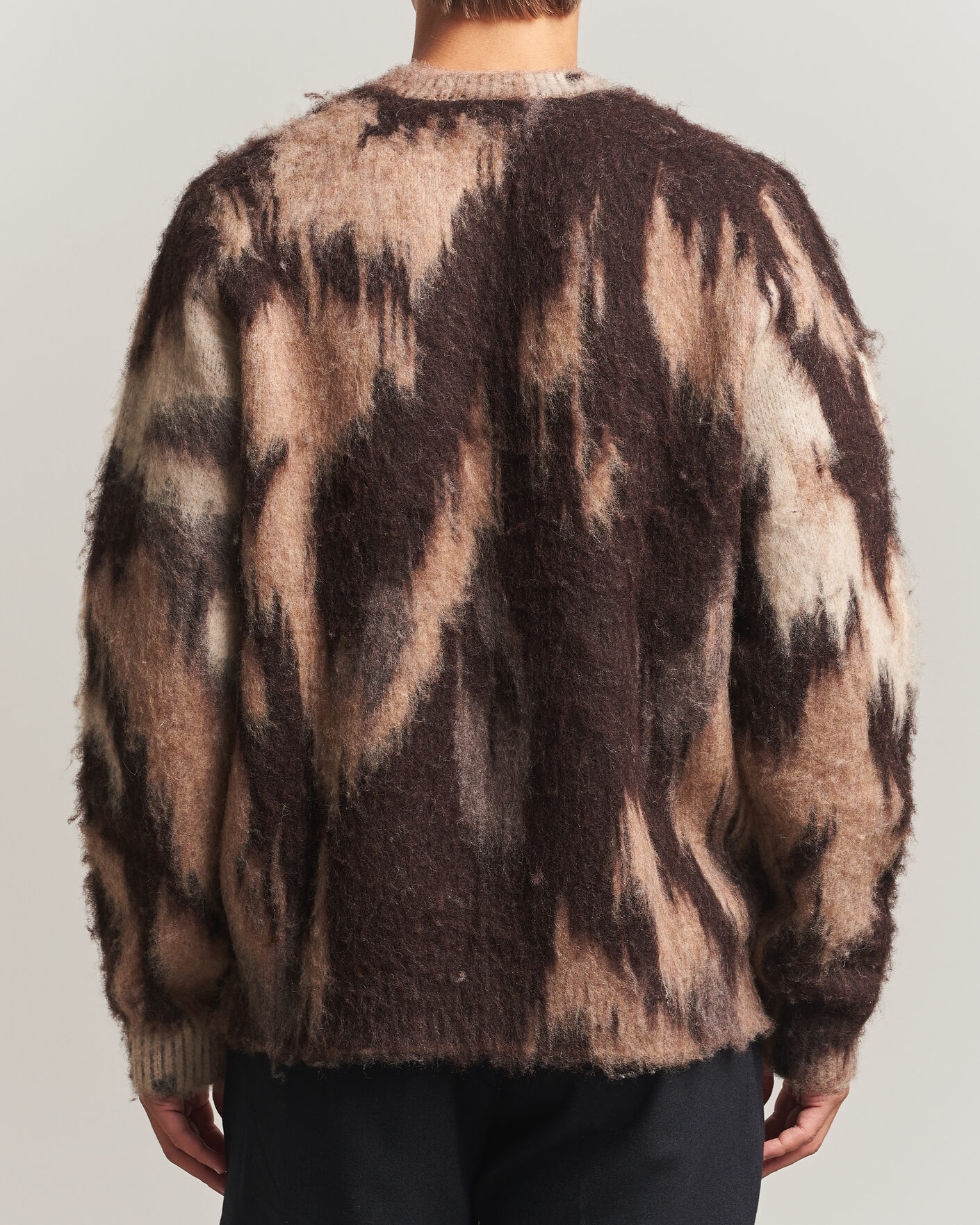 Hombres | Jerséis y prendas de punto | LES DEUX | Forrest Crewneck Knit Brown