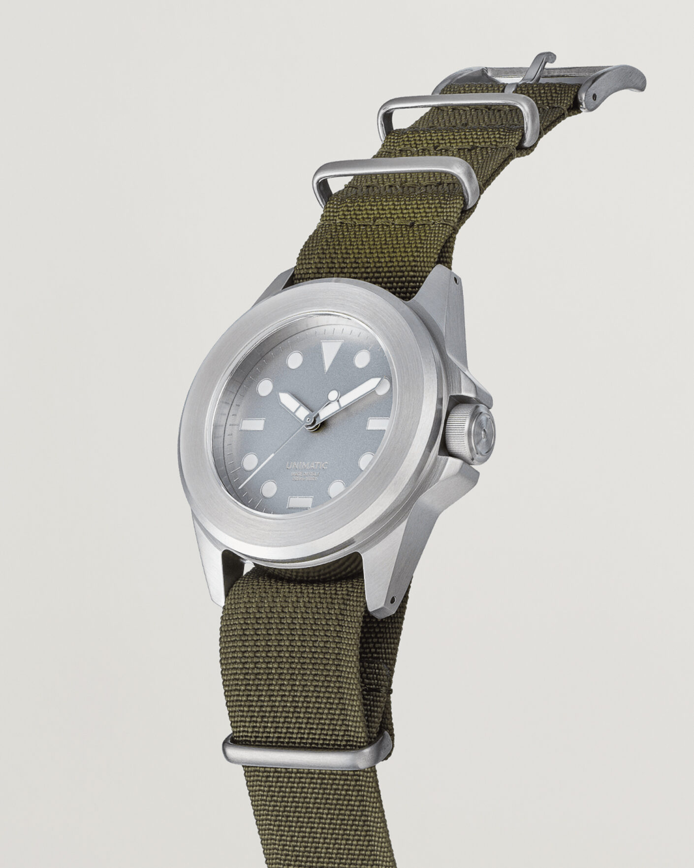 Hombres | UNIMATIC Modello Quattro Limited Military Watch Grey | UNIMATIC | Modello Quattro Limited Military Watch Grey