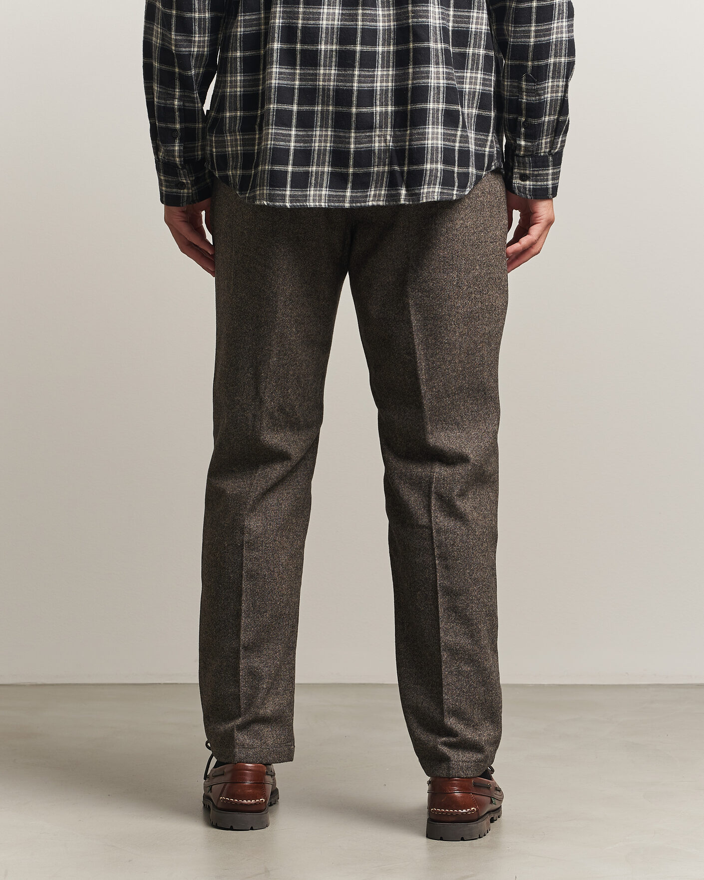 Hombres | Pantalones | LES DEUX | Wool Melange Reg Suit Pants Caribou
