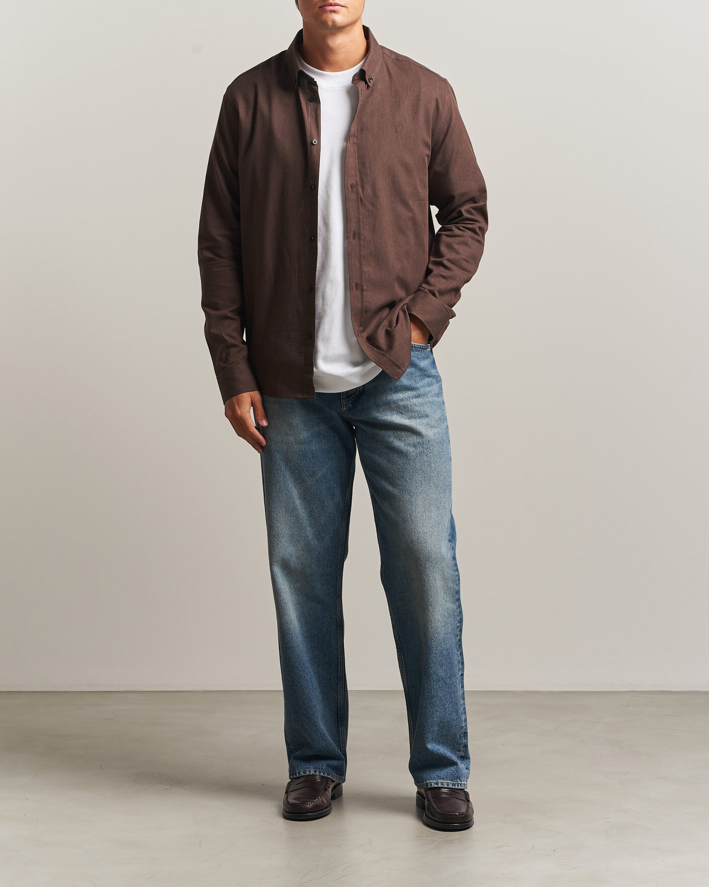 Hombres | Camisas | LES DEUX | Soft Flannel Shirt Delicioso