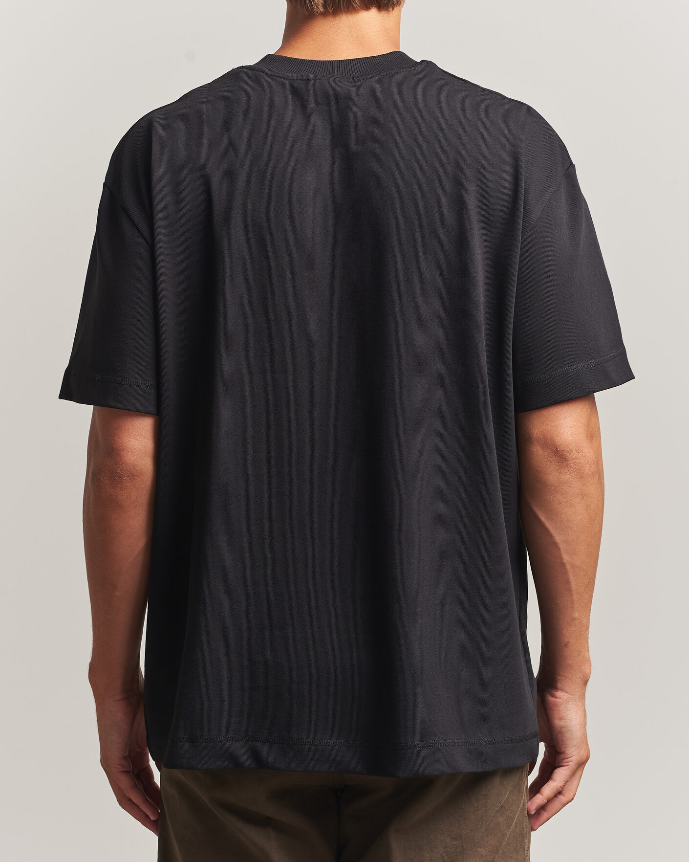 Hombres | Camisetas | LES DEUX | Heavyweight T-Shirt Black